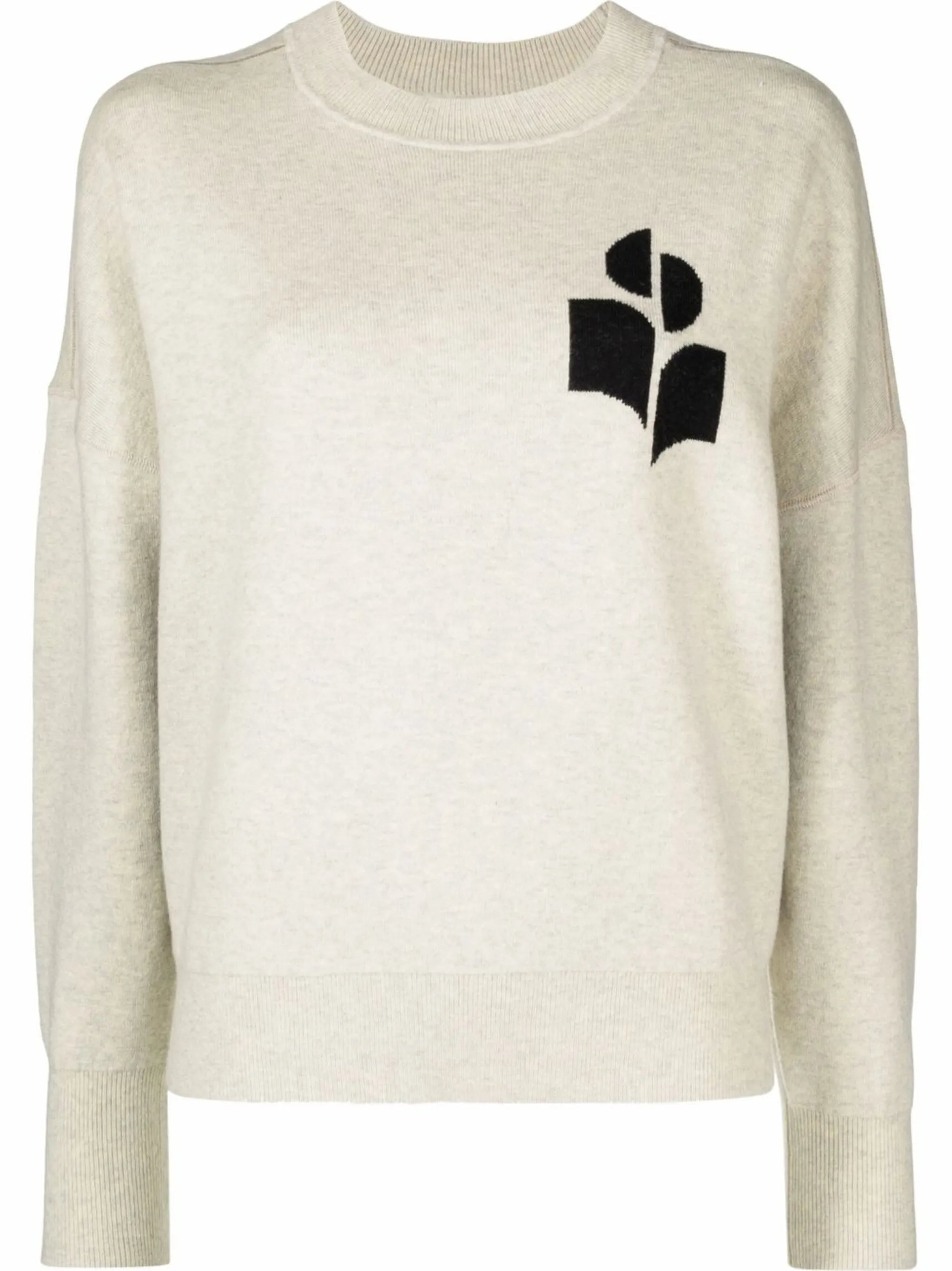 Atlee intarsia-knit relaxed jumper