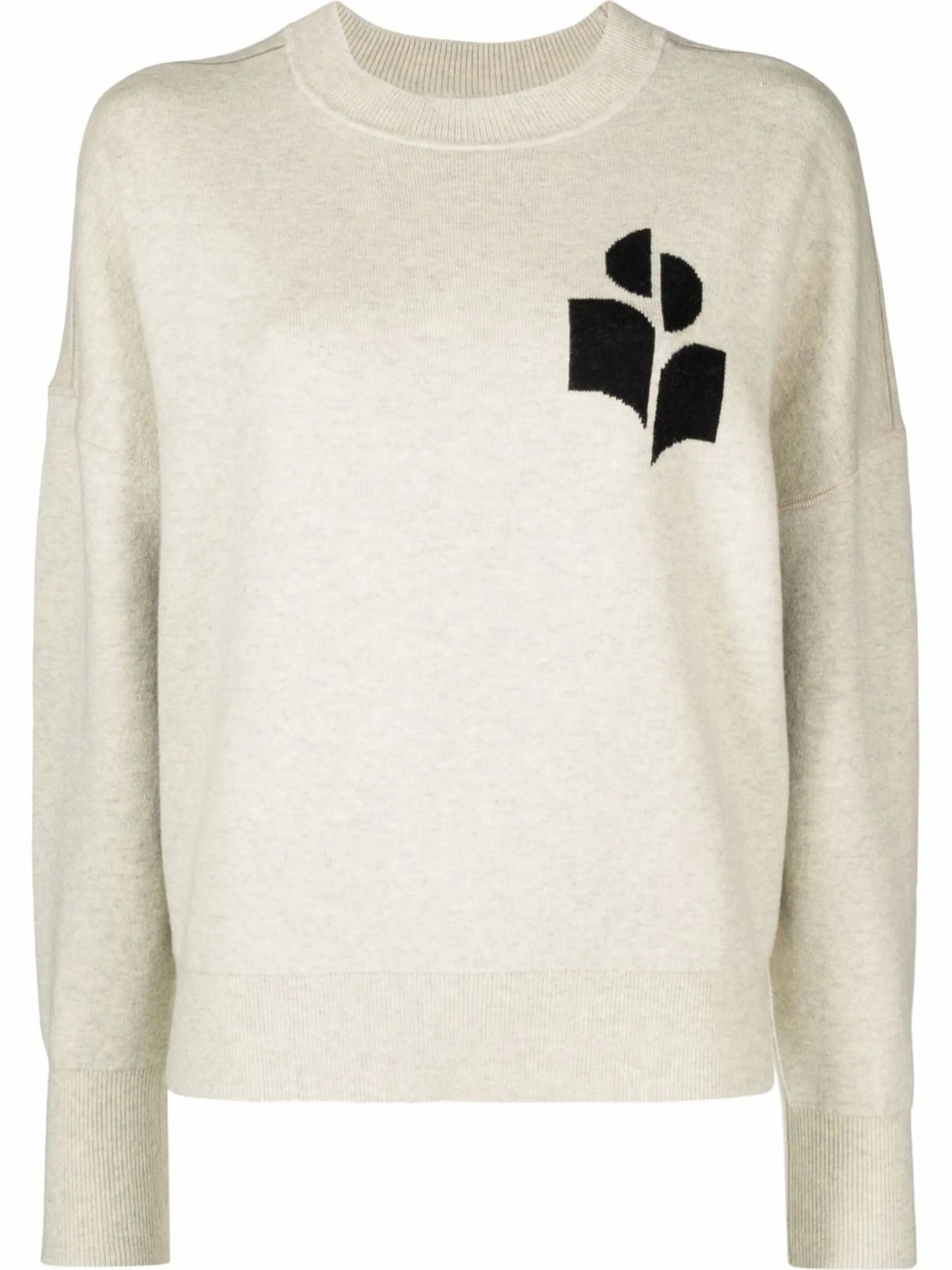 Atlee intarsia-knit relaxed jumper