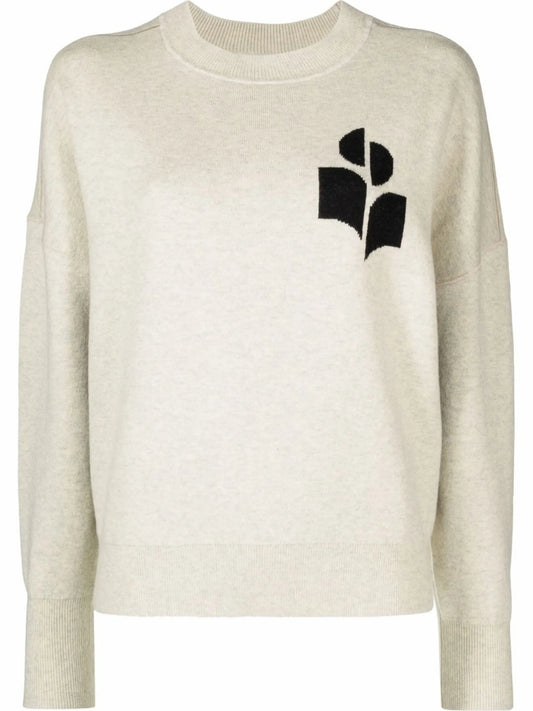 Atlee intarsia-knit relaxed jumper