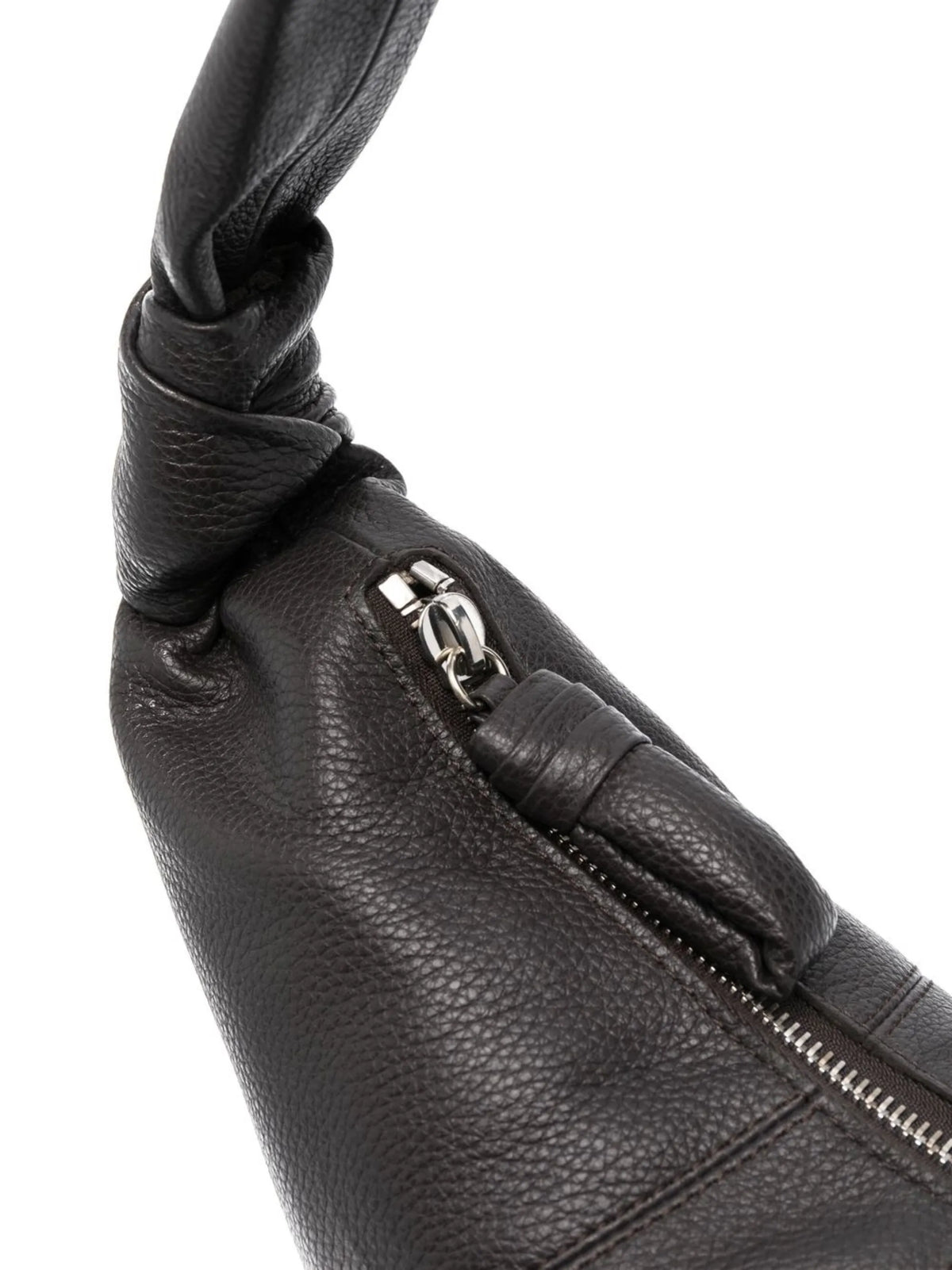 medium Croissant bag in soft grained leather