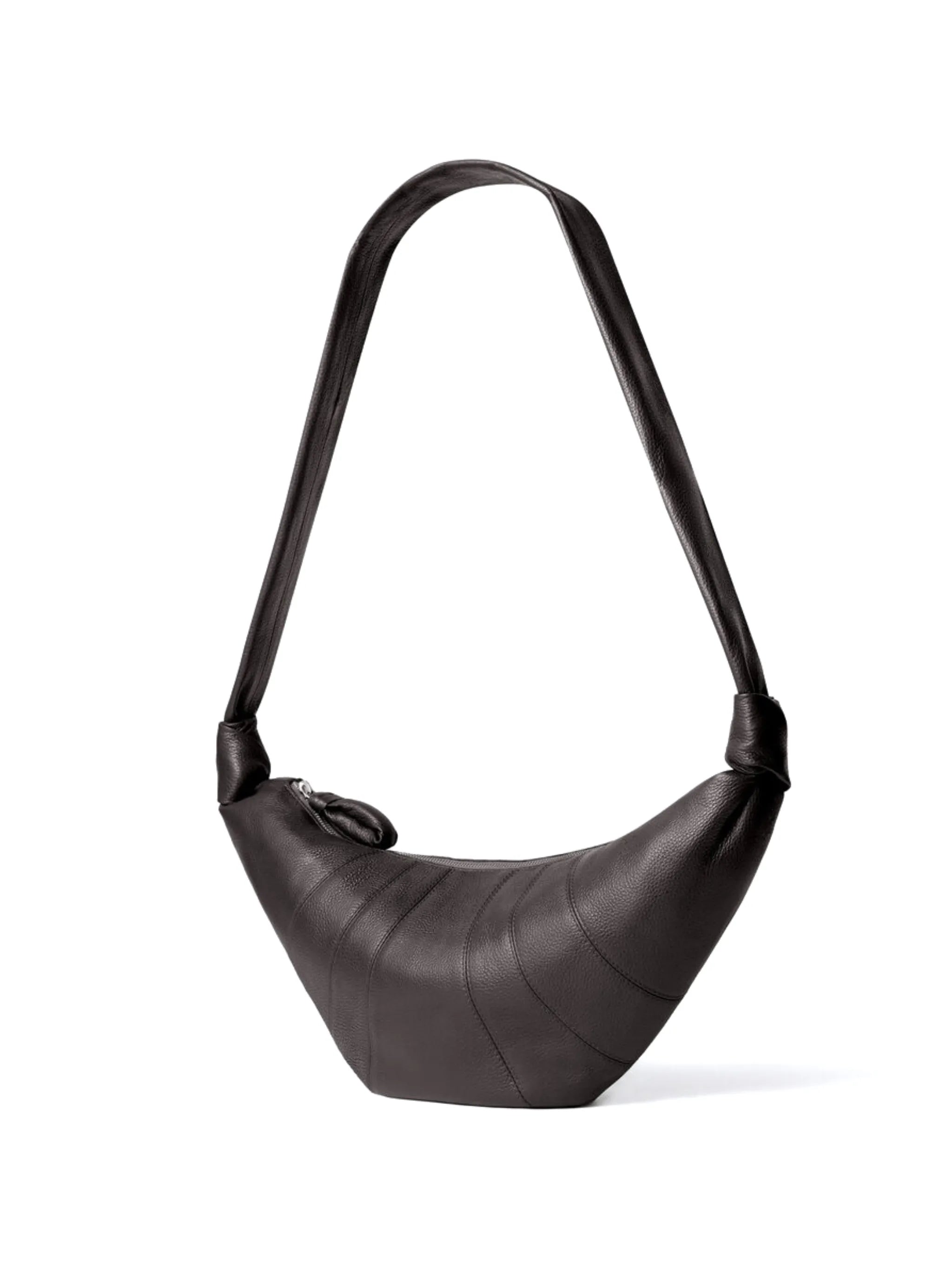 medium Croissant bag in soft grained leather