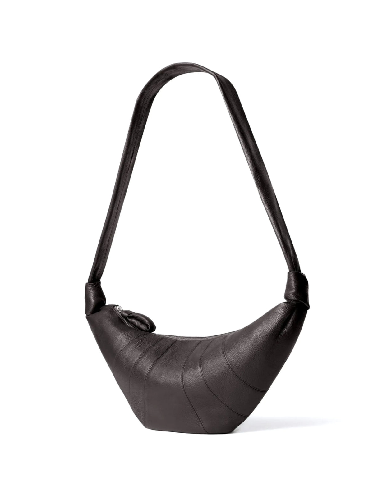 medium Croissant bag in soft grained leather