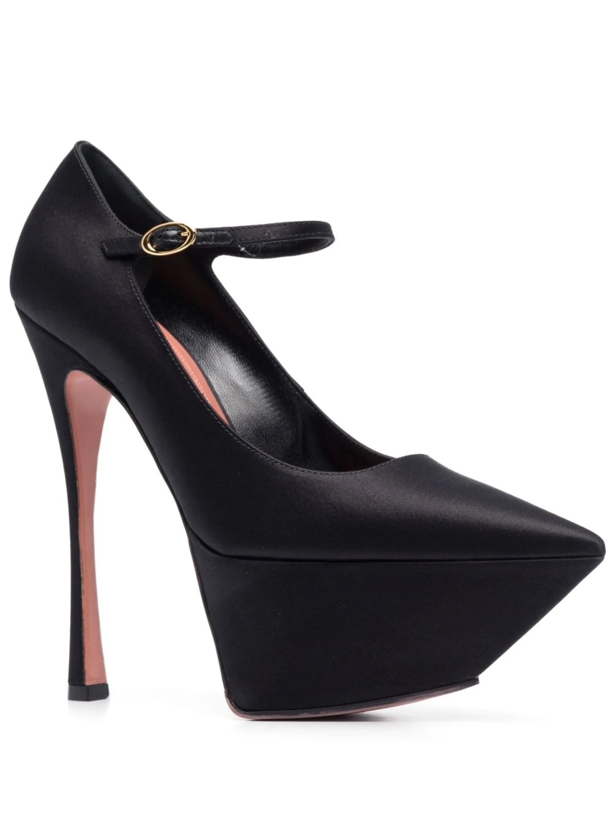 pointed 150mm platform pumps