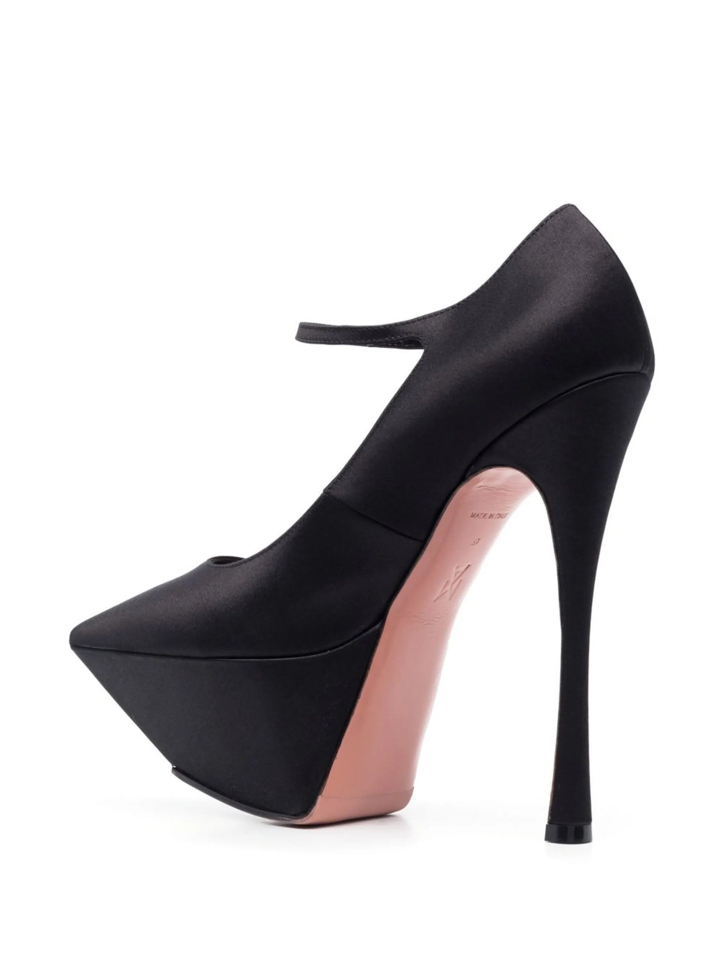pointed 150mm platform pumps