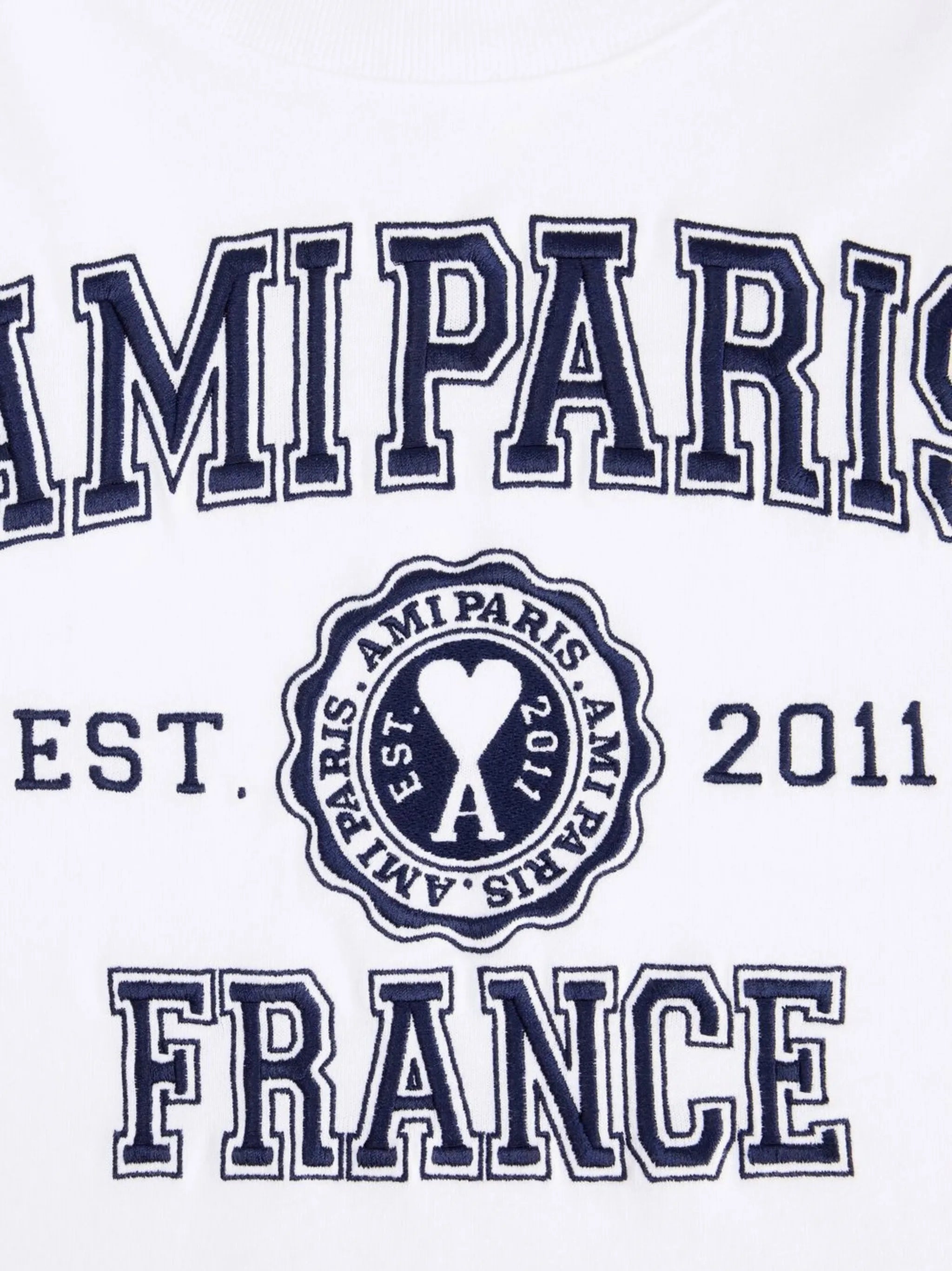 logo-print cropped T-shirt