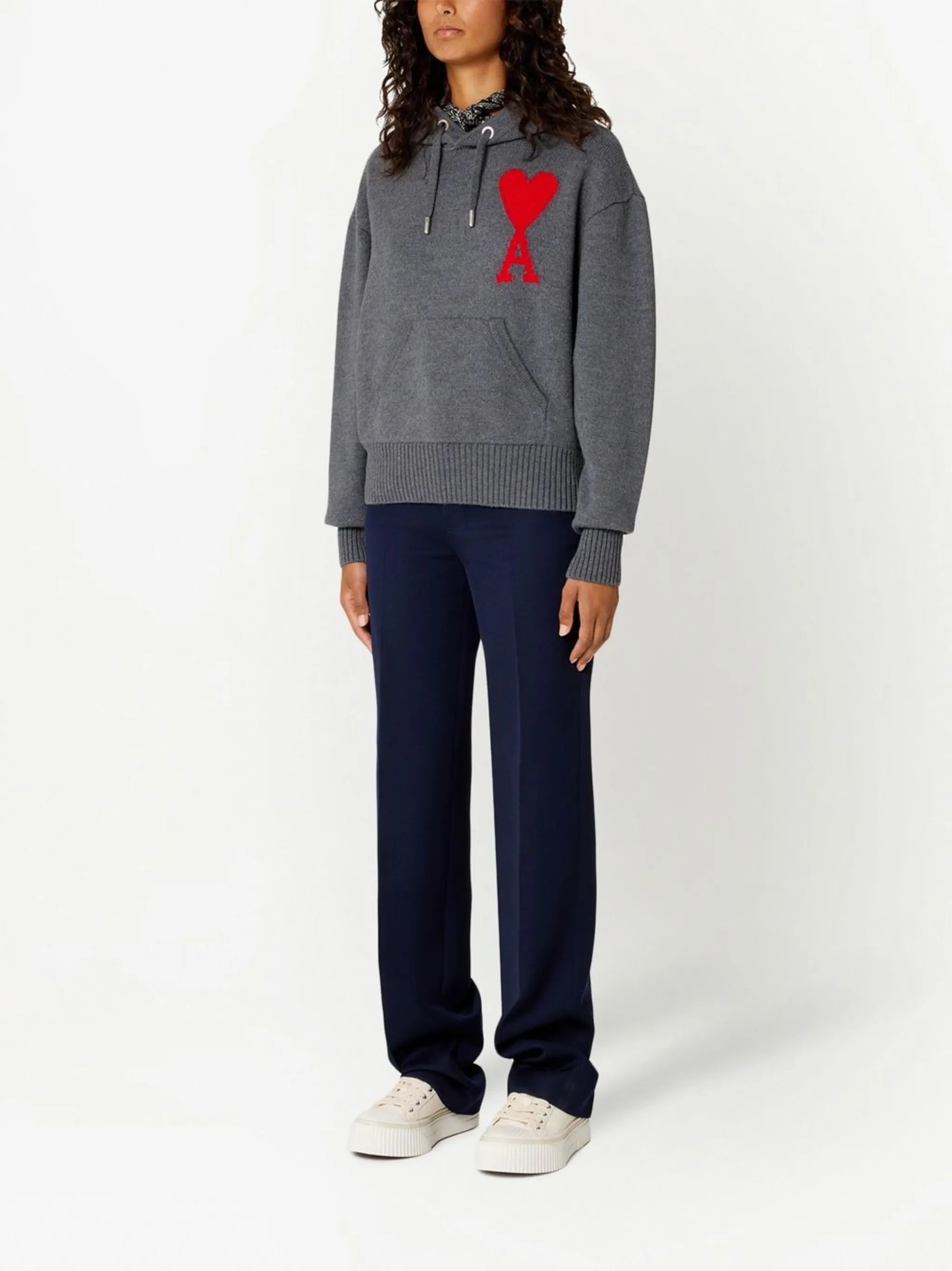 Ami de Coeur wool hoodie