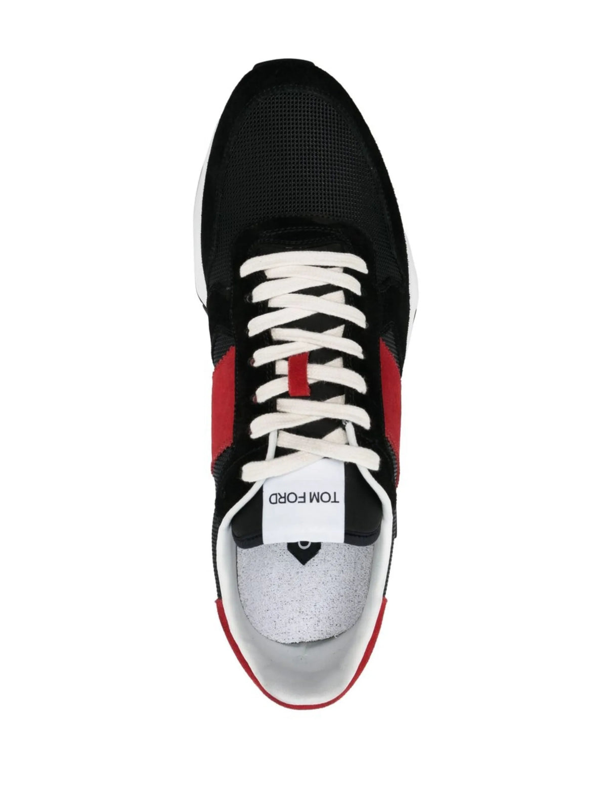 colour-block low-top sneakers