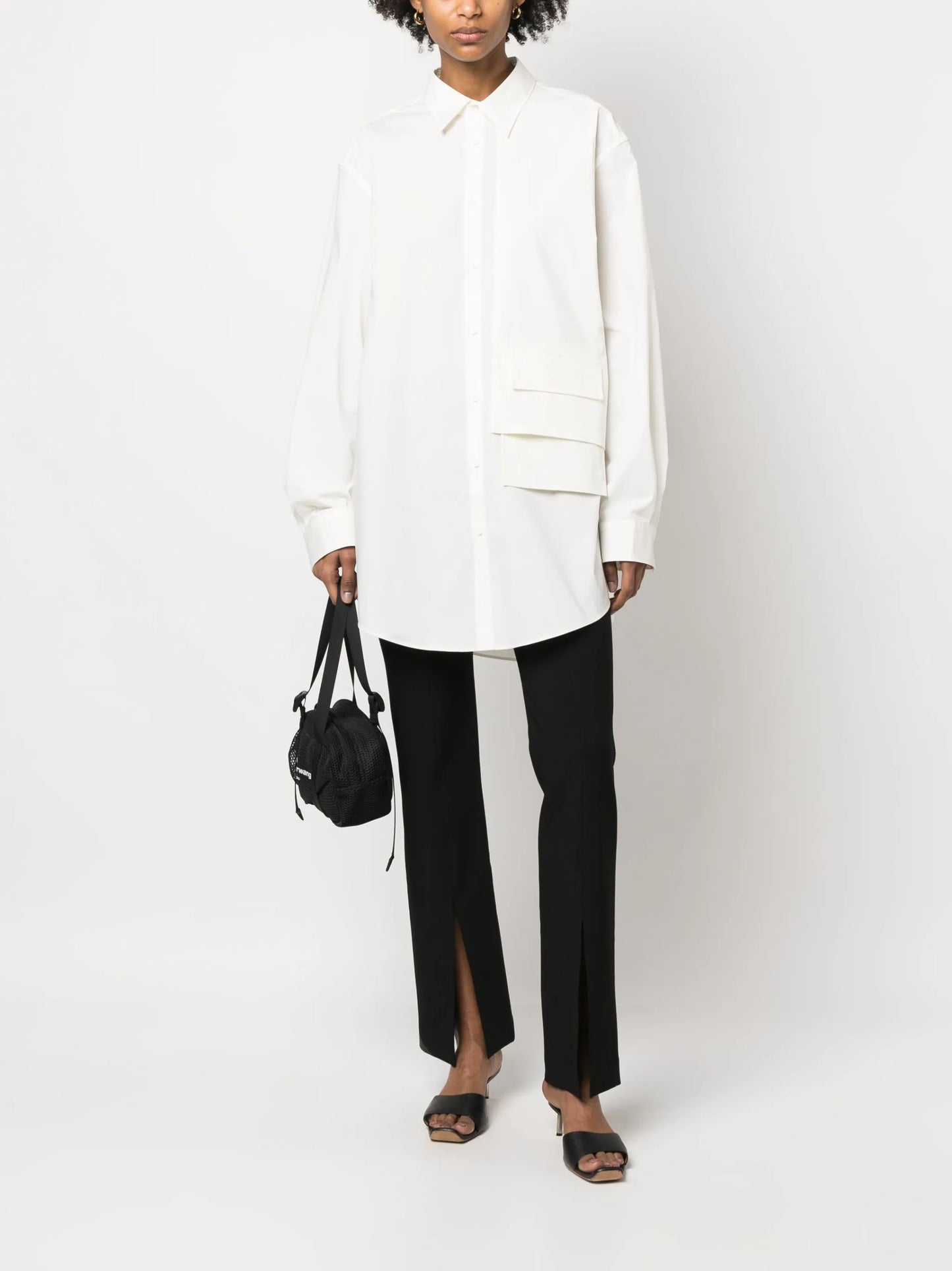 pocket-detail shirt