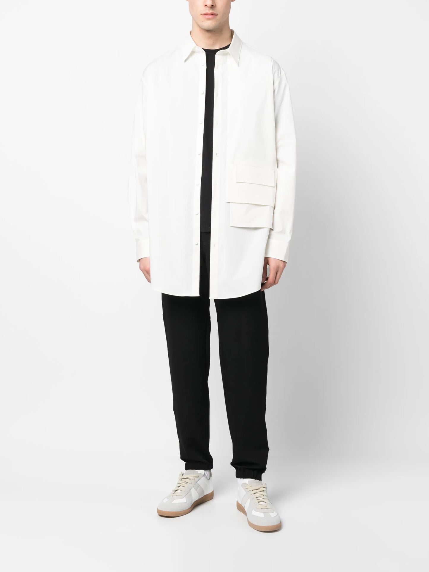 pocket-detail shirt