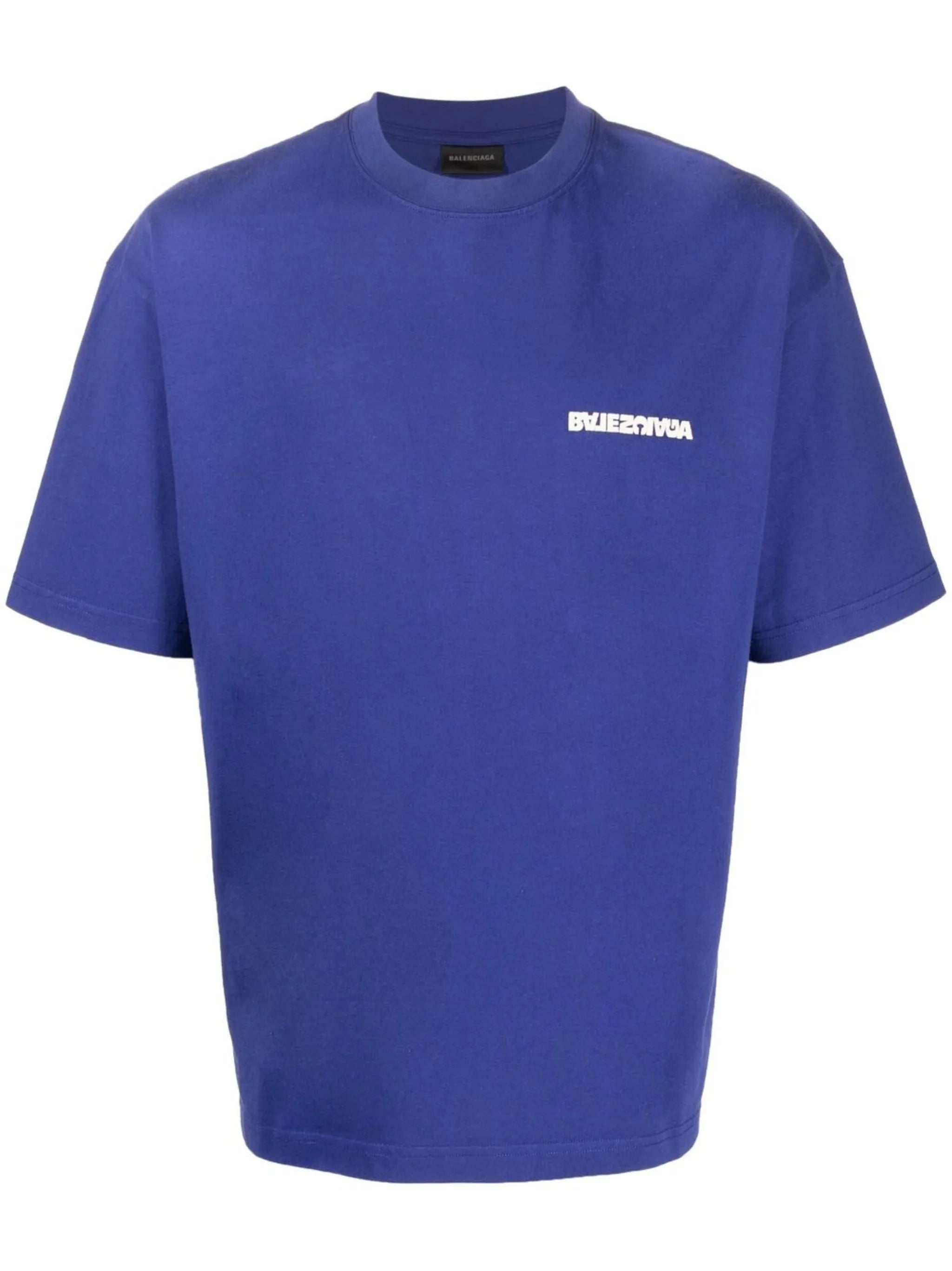 logo-embroidered crew-neck T-shirt