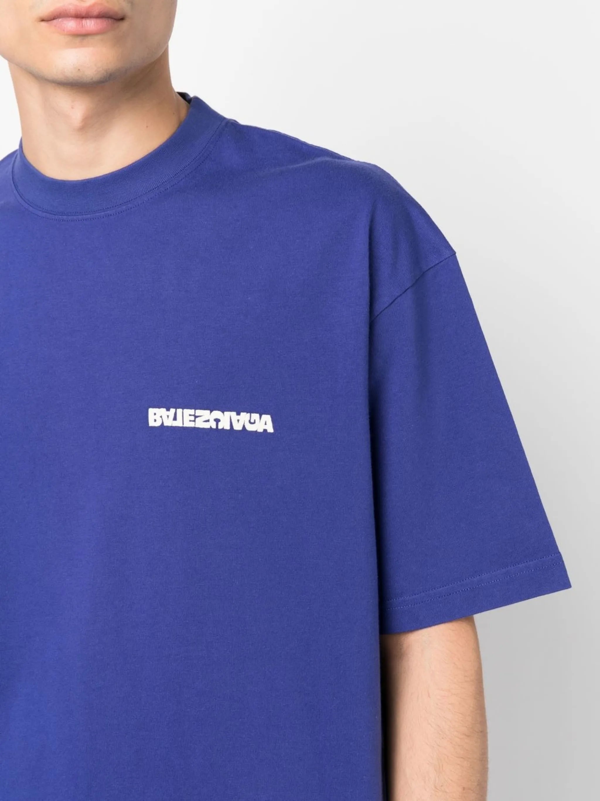 logo-embroidered crew-neck T-shirt