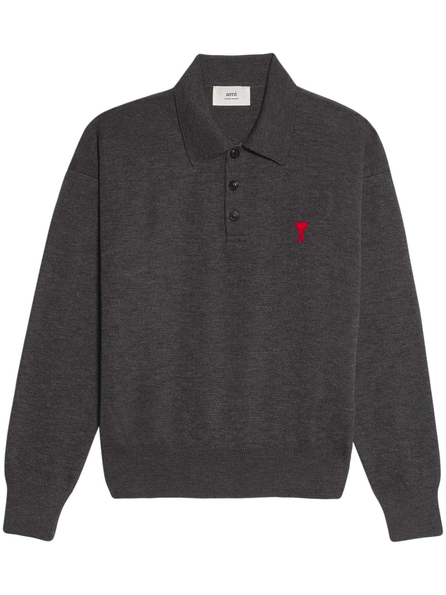 embroidered-logo detail polo shirt