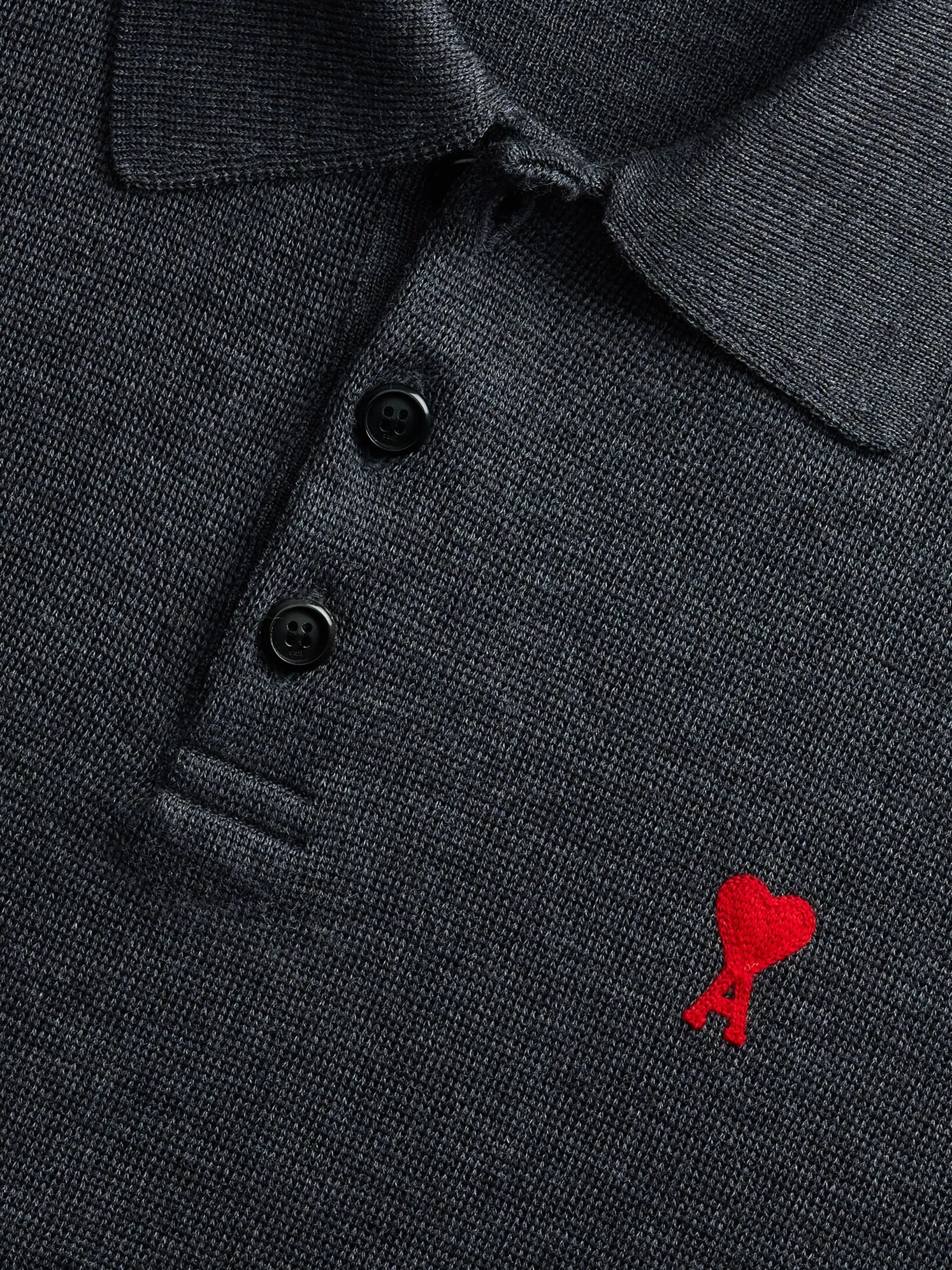 embroidered-logo detail polo shirt