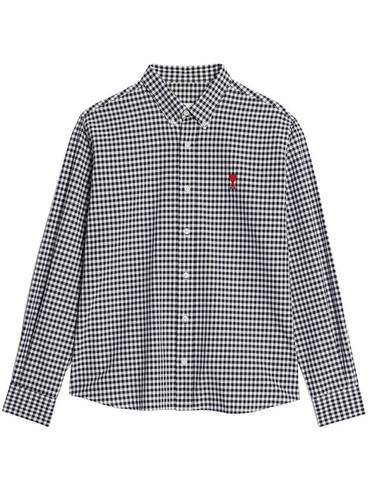 Ami de Coeur gingham check shirt