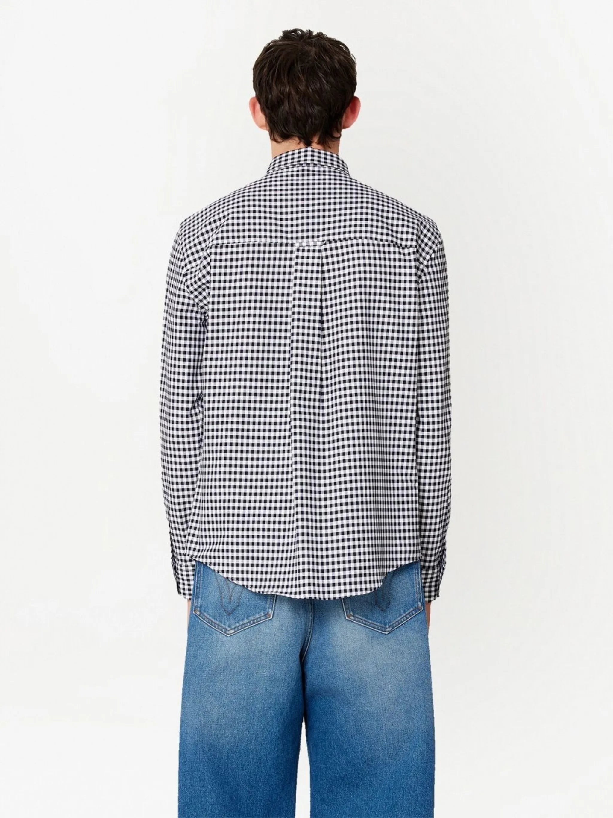 Ami de Coeur gingham check shirt