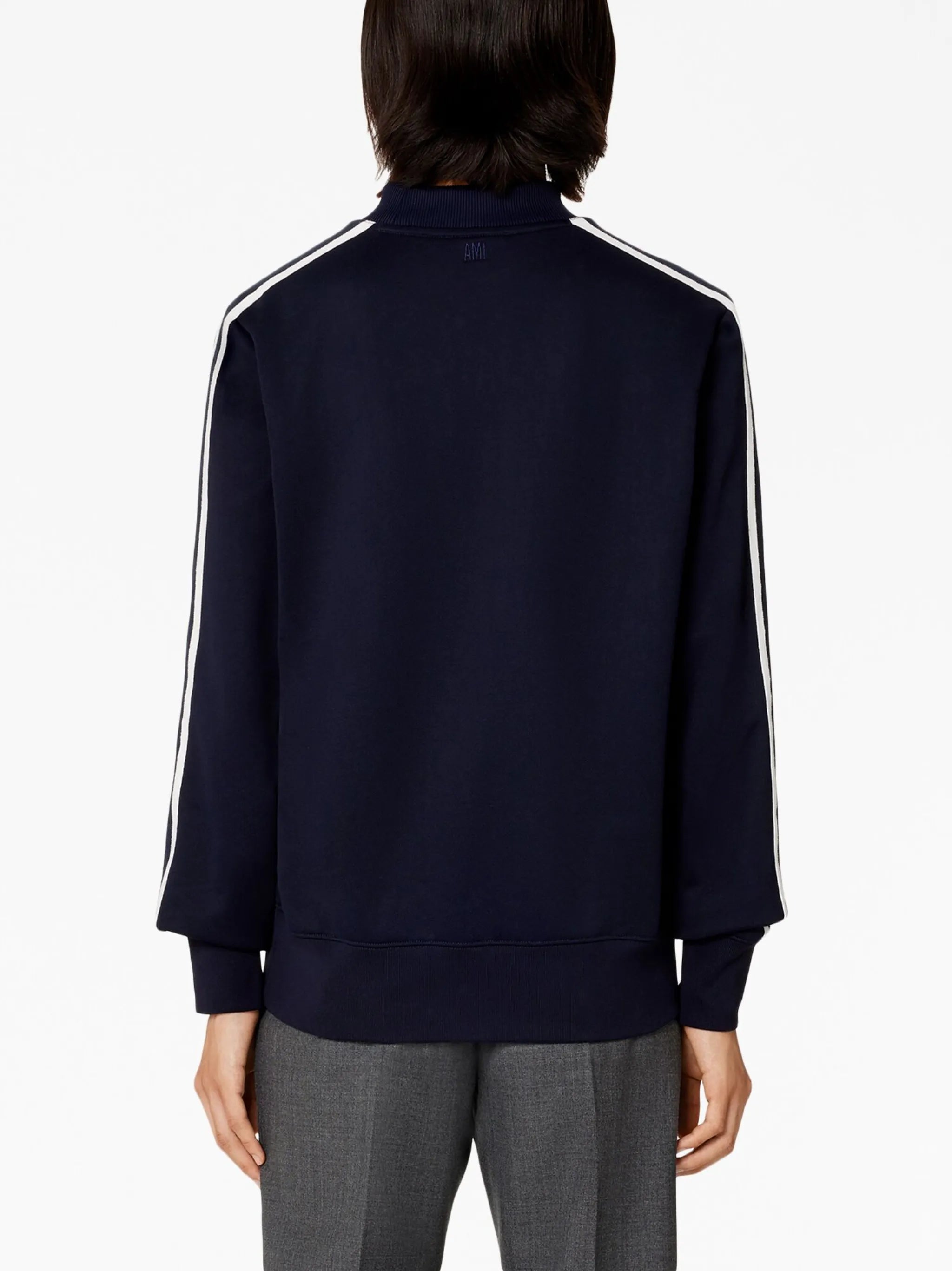 logo-embroidered sweatshirt