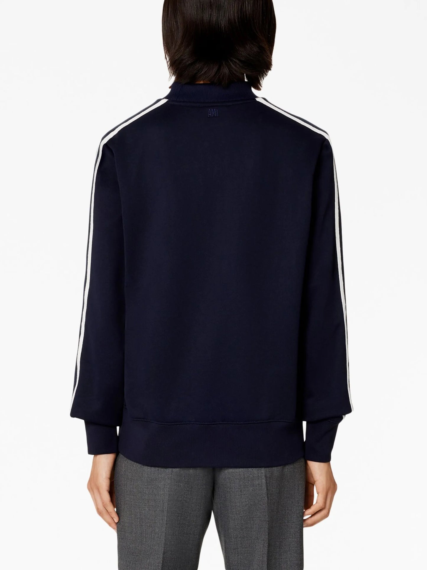 logo-embroidered sweatshirt