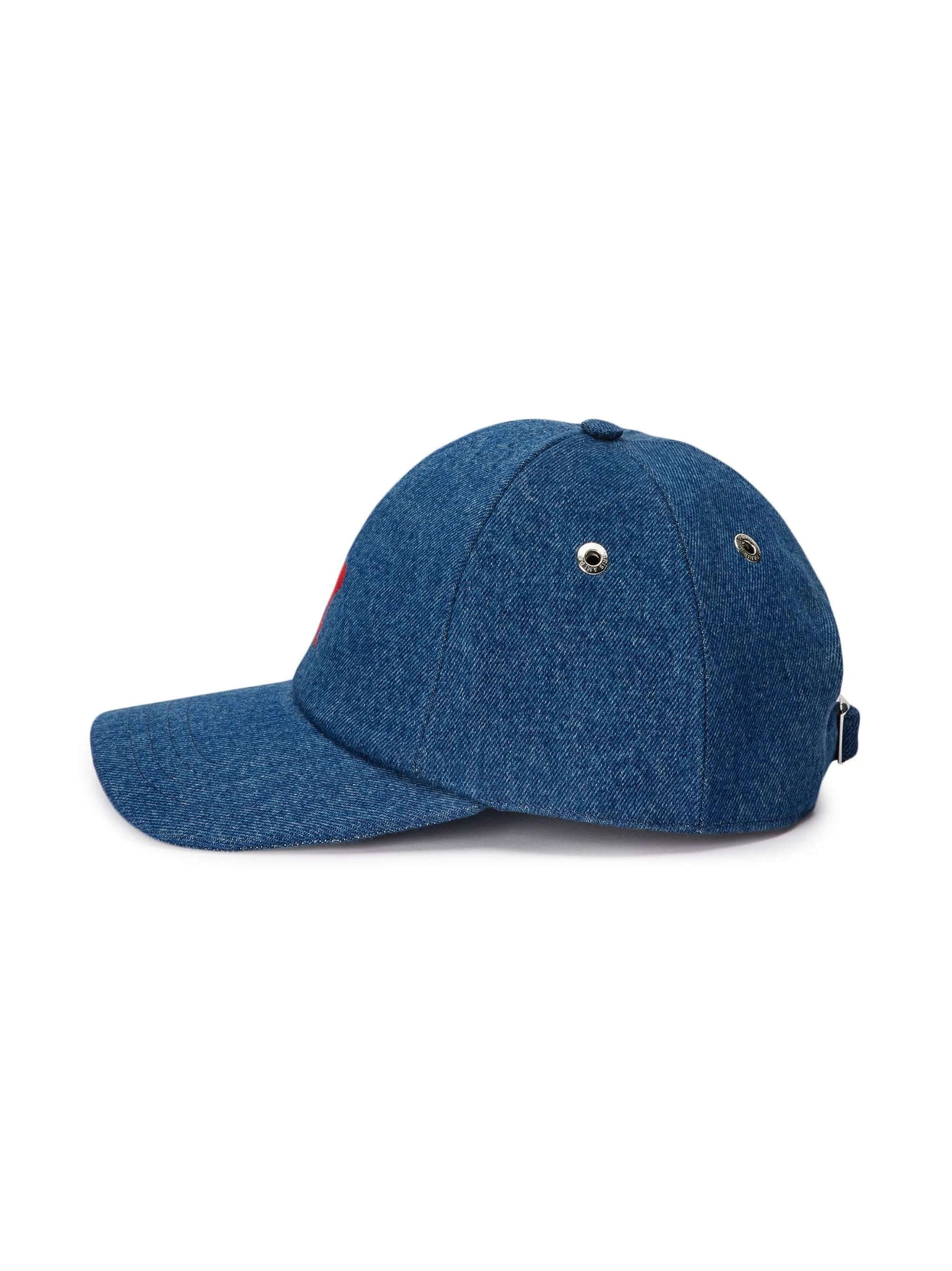embroidered-logo baseball cap