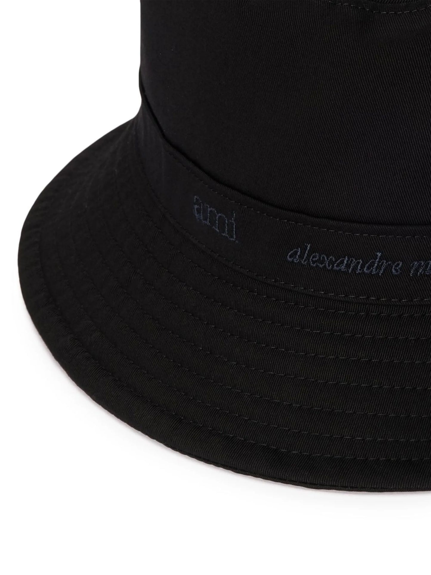 Ami De Coeur logo-plaque bucket hat