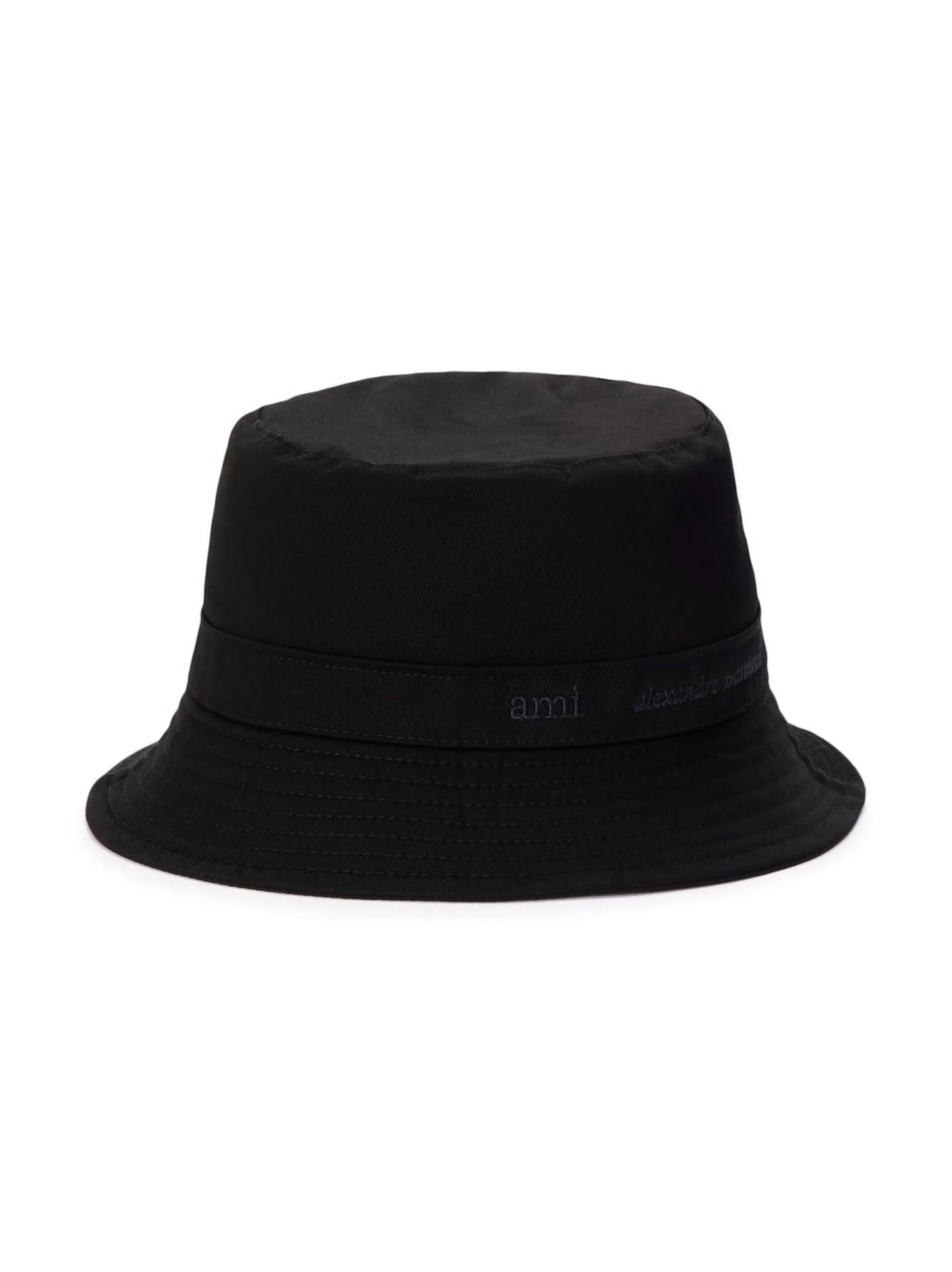Ami De Coeur logo-plaque bucket hat
