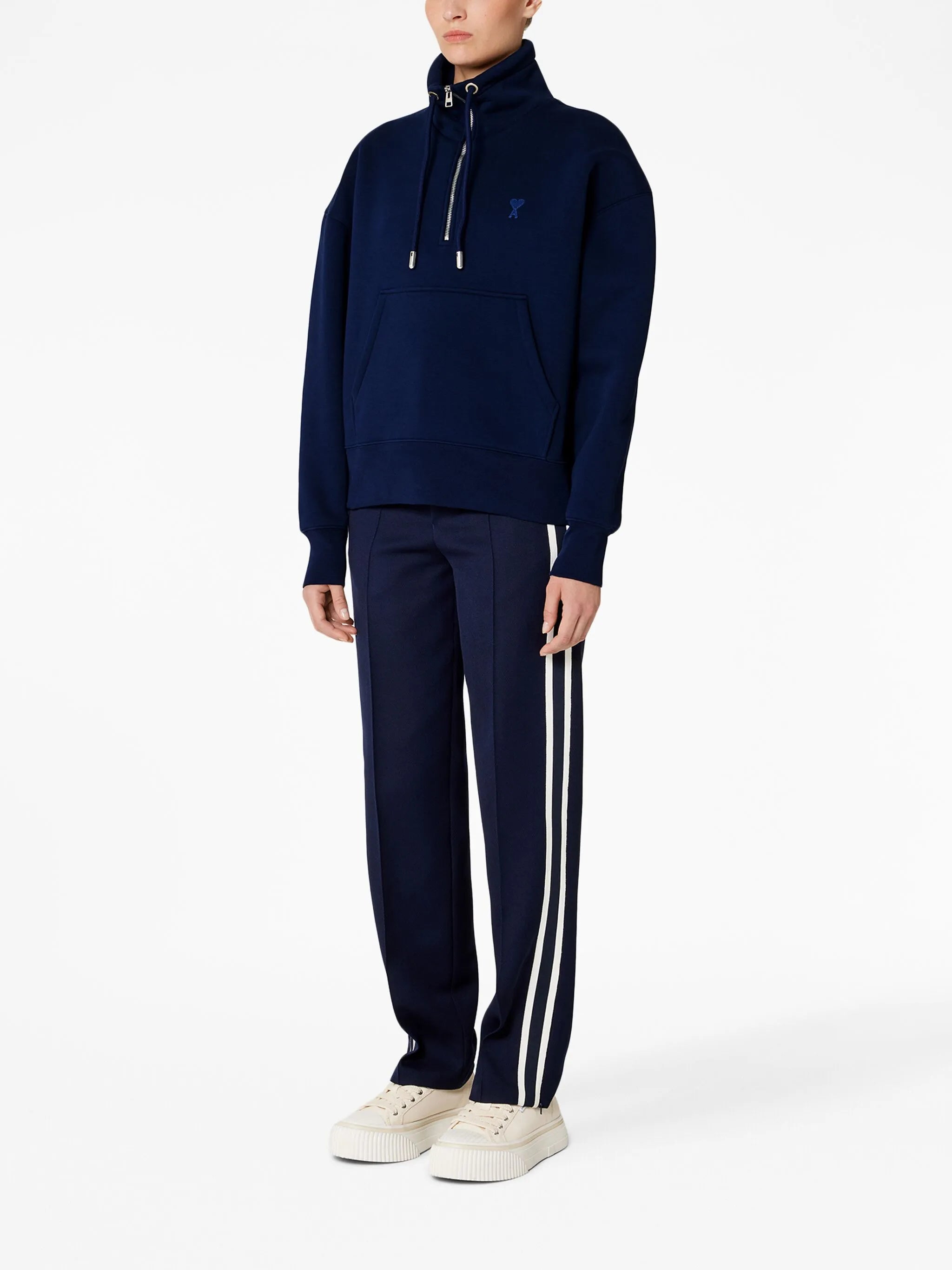 Ami de Coeur drawstring-neck sweatshirt