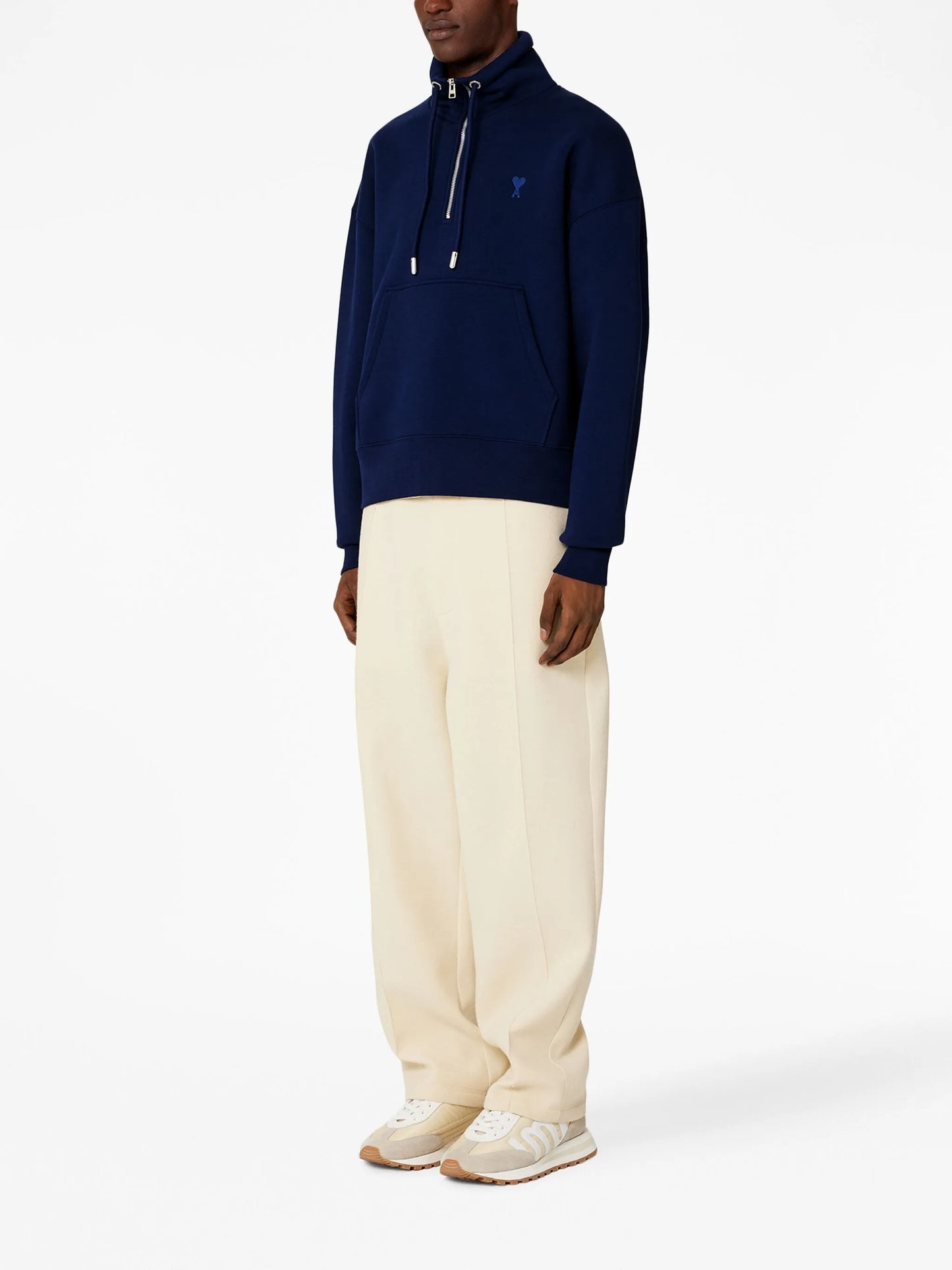 Ami de Coeur drawstring-neck sweatshirt