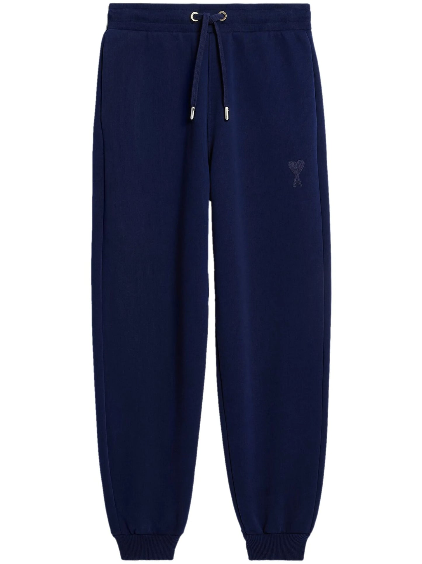 embroidered-logo cotton track pants
