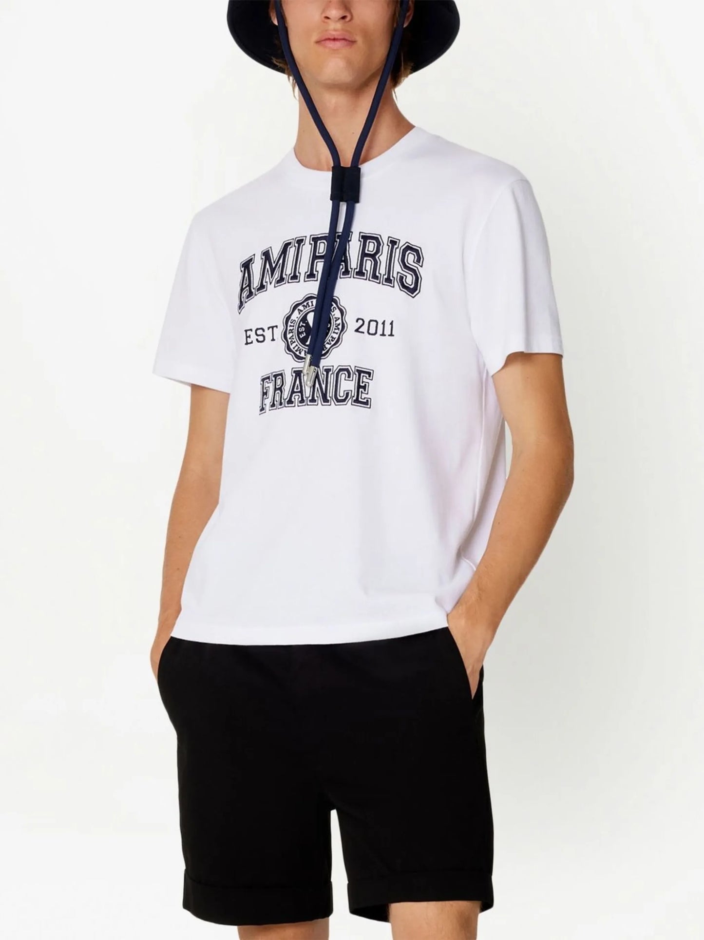 logo-print cotton T-shirt