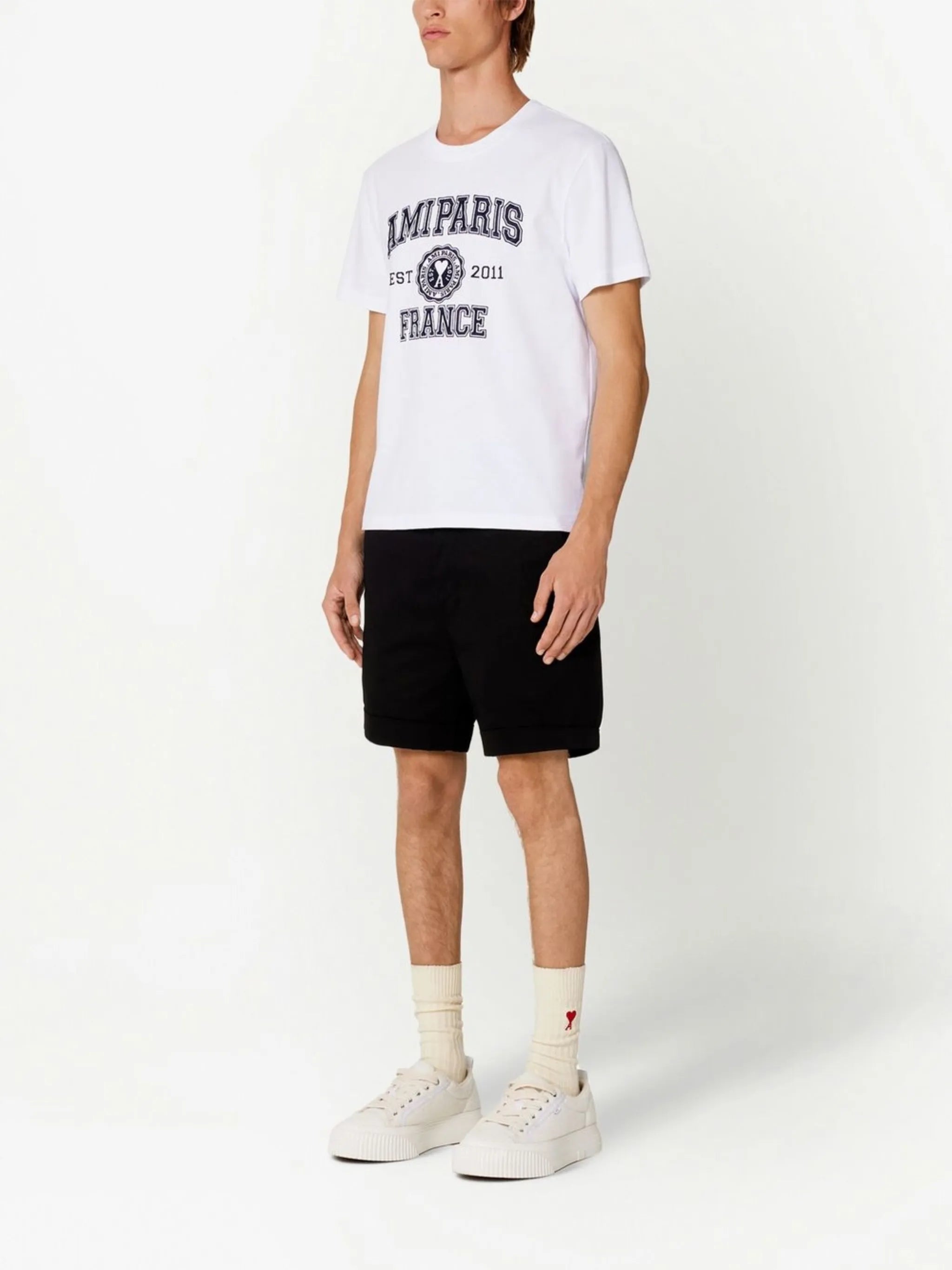 logo-print cotton T-shirt