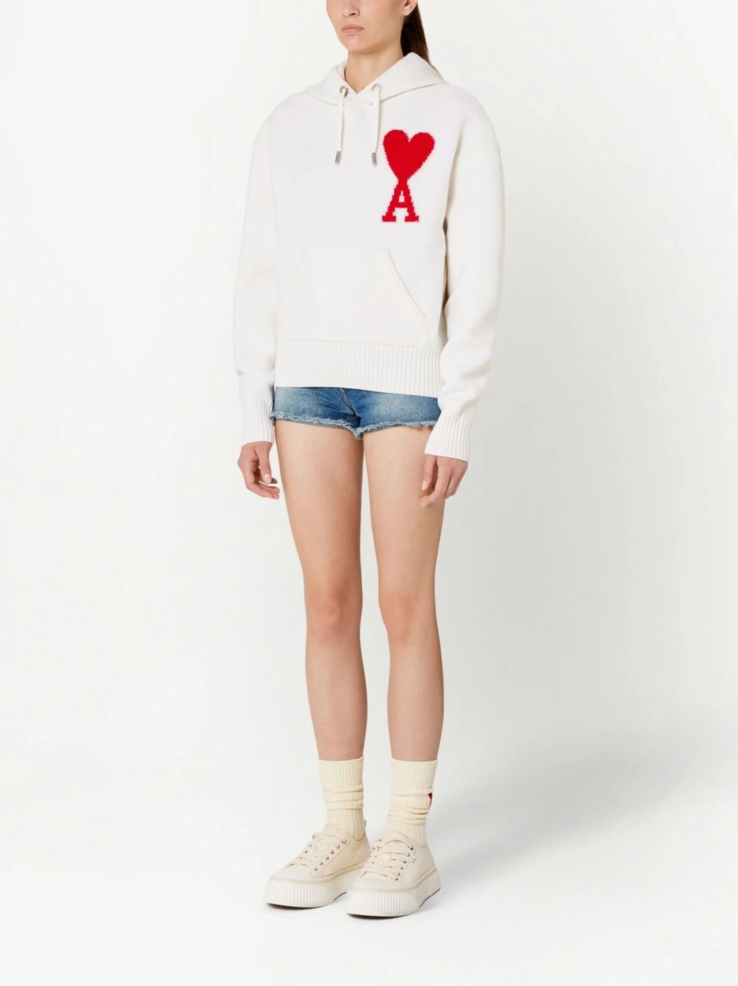 Ami de Coeur virgin wool hoodie