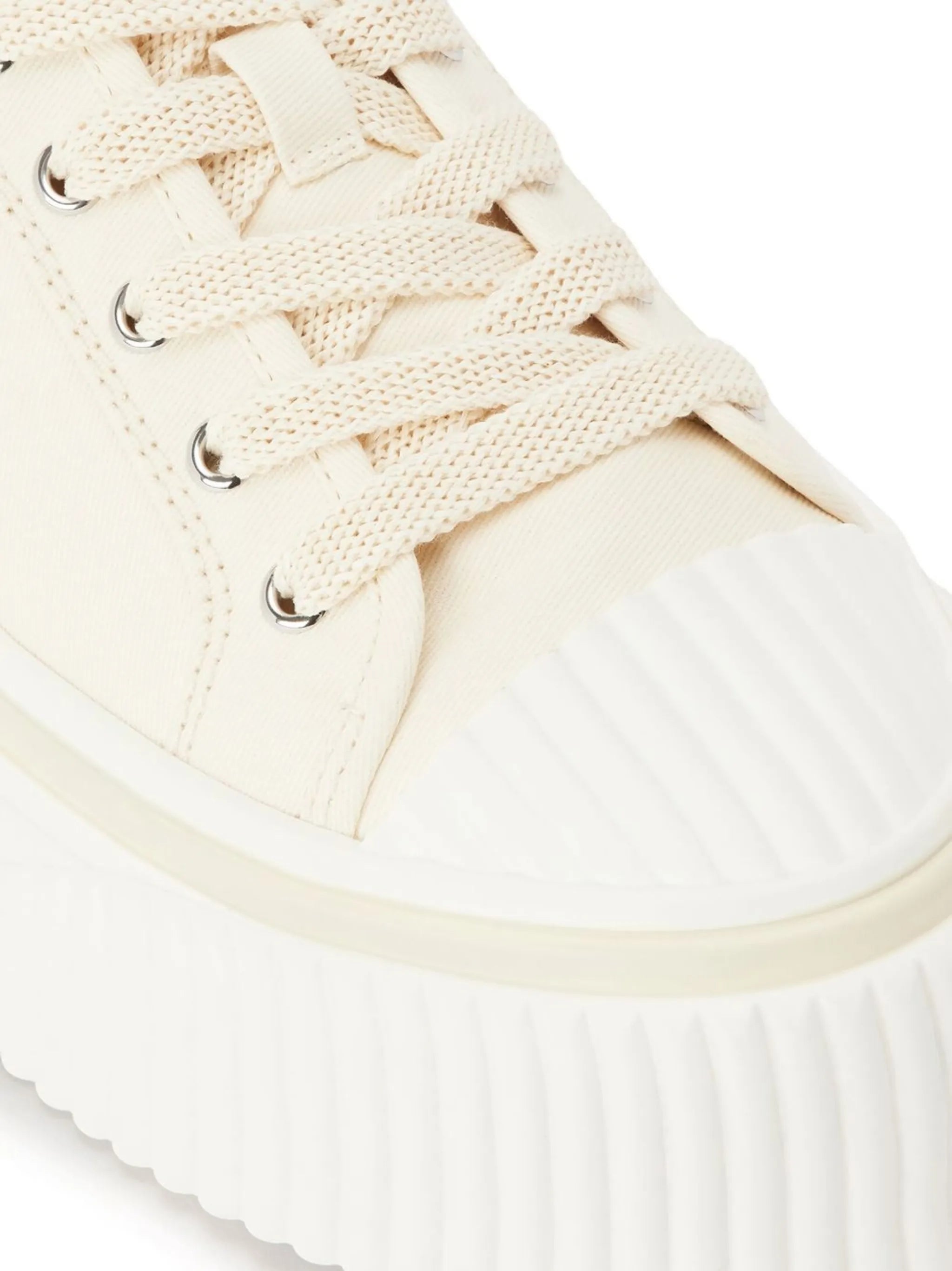 canvas low-top sneakers