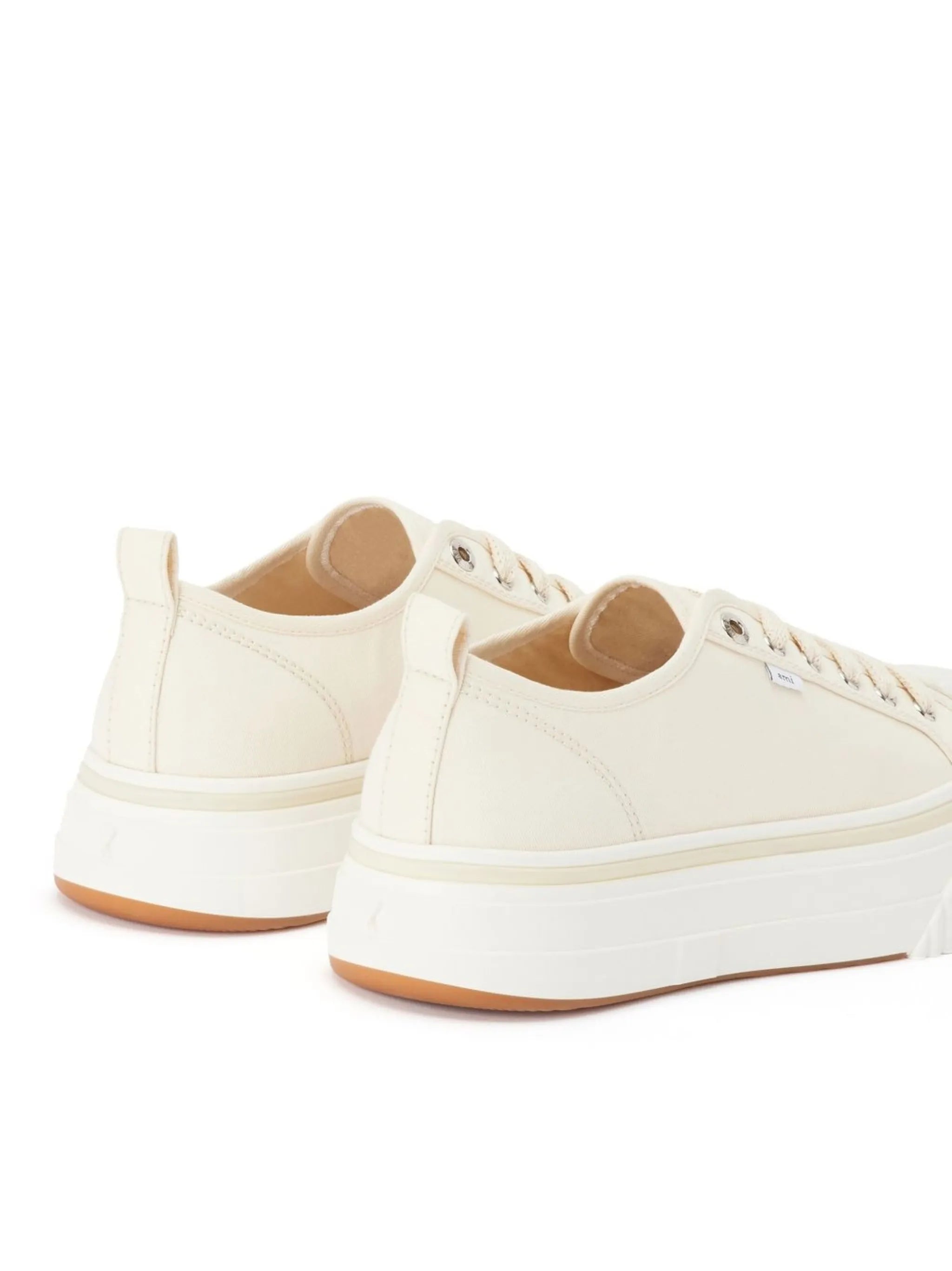 canvas low-top sneakers