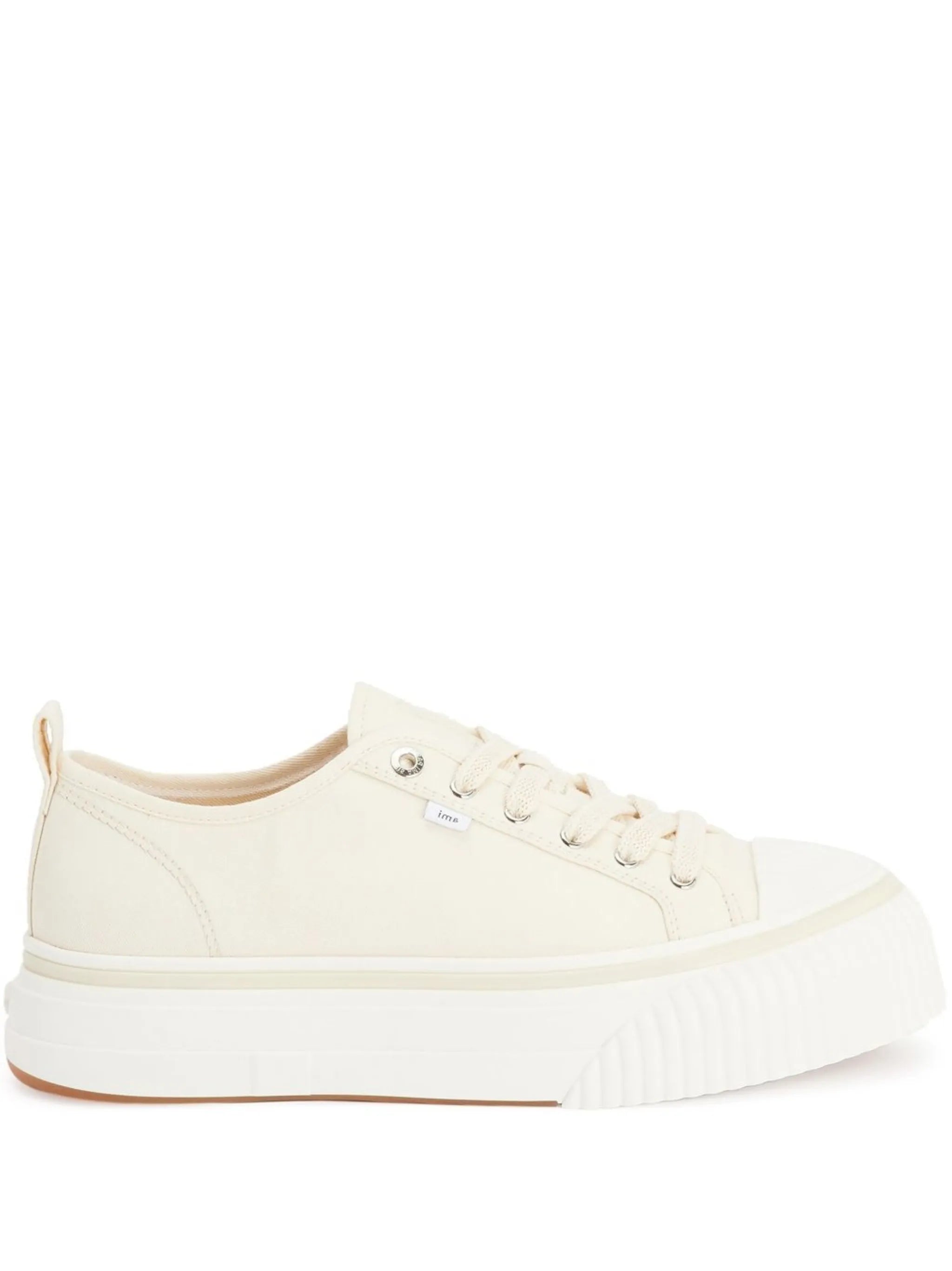 canvas low-top sneakers