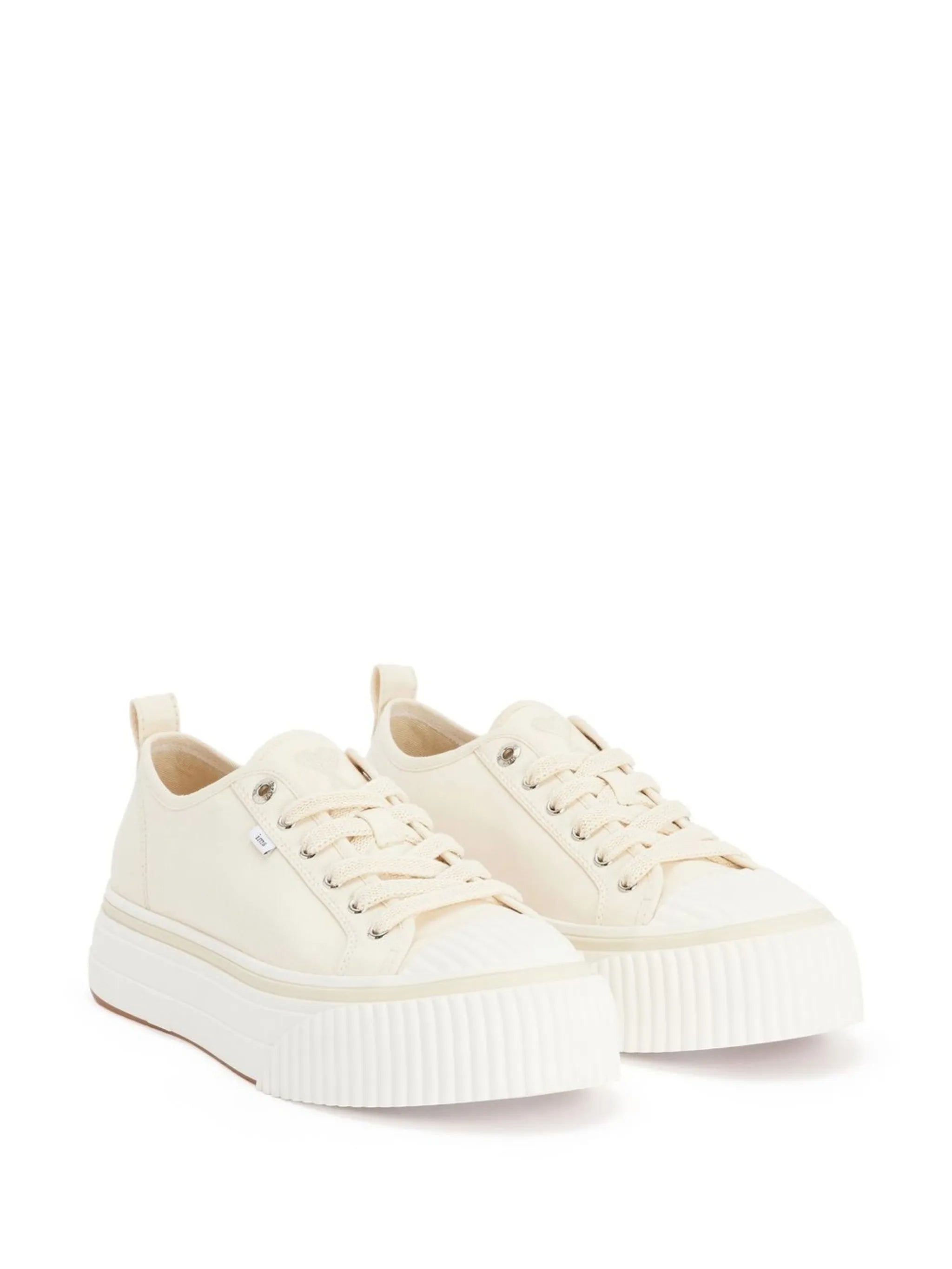 canvas low-top sneakers
