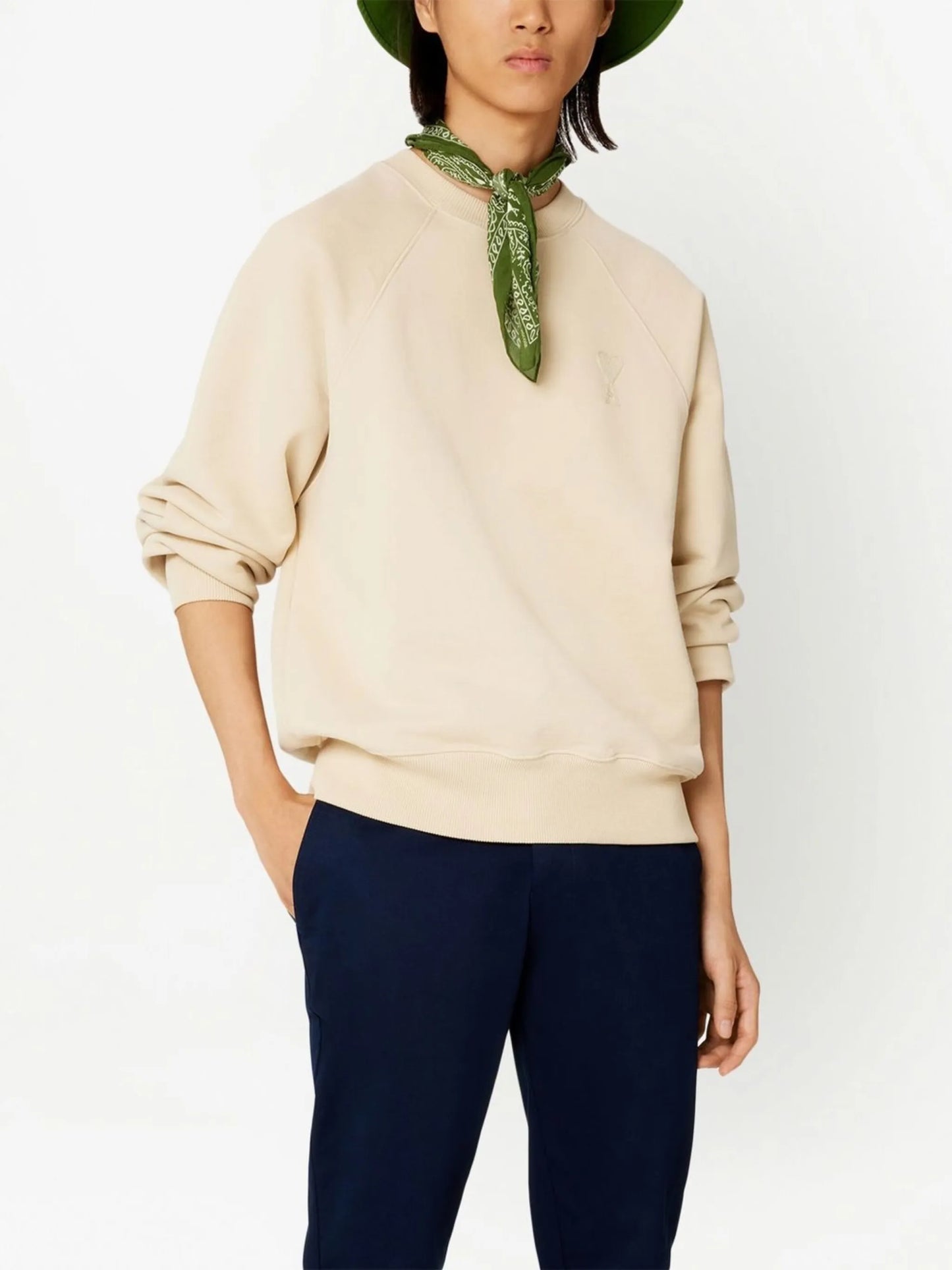 Ami de Coeur embroidered sweatshirt