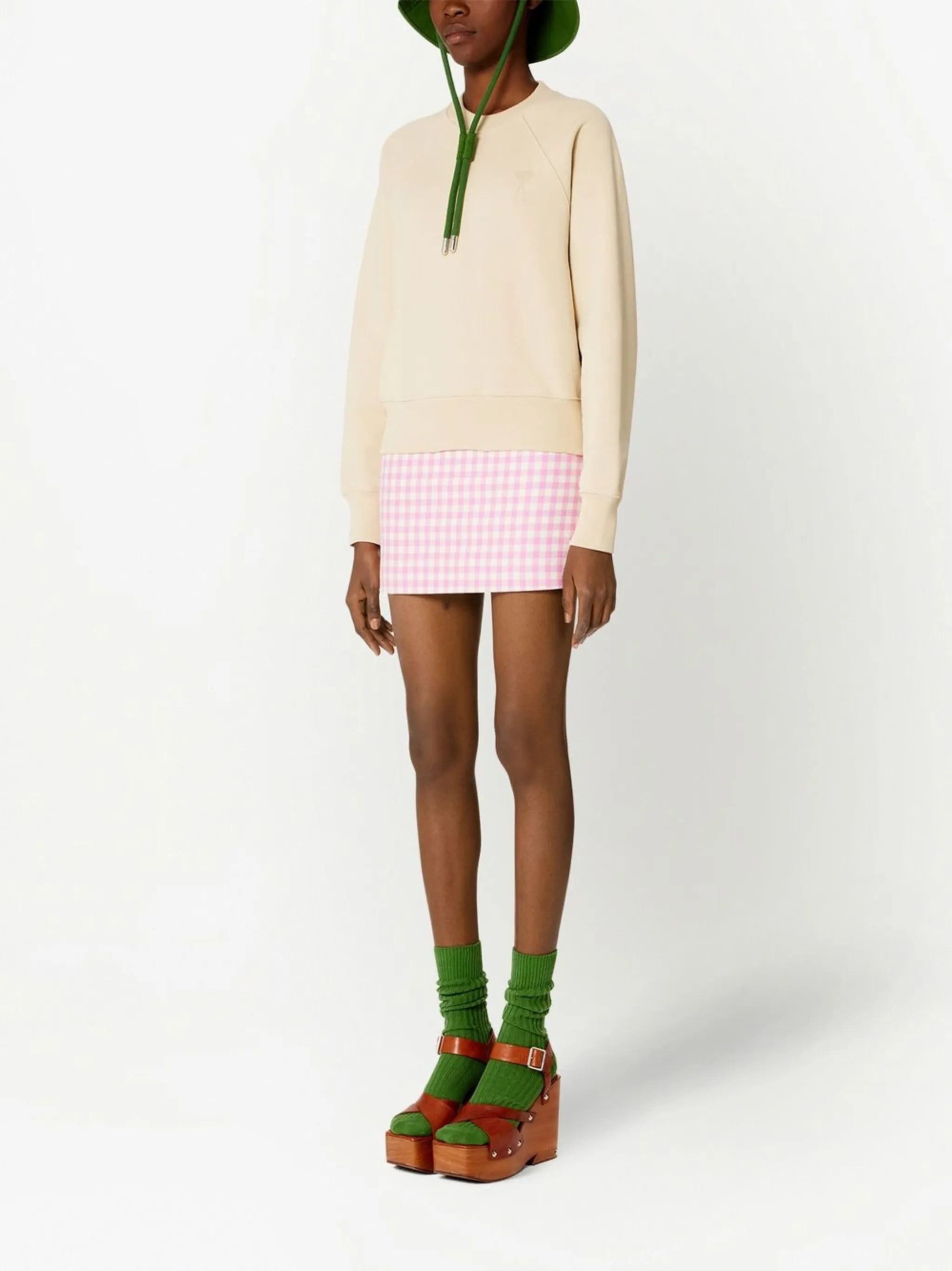 Ami de Coeur embroidered sweatshirt