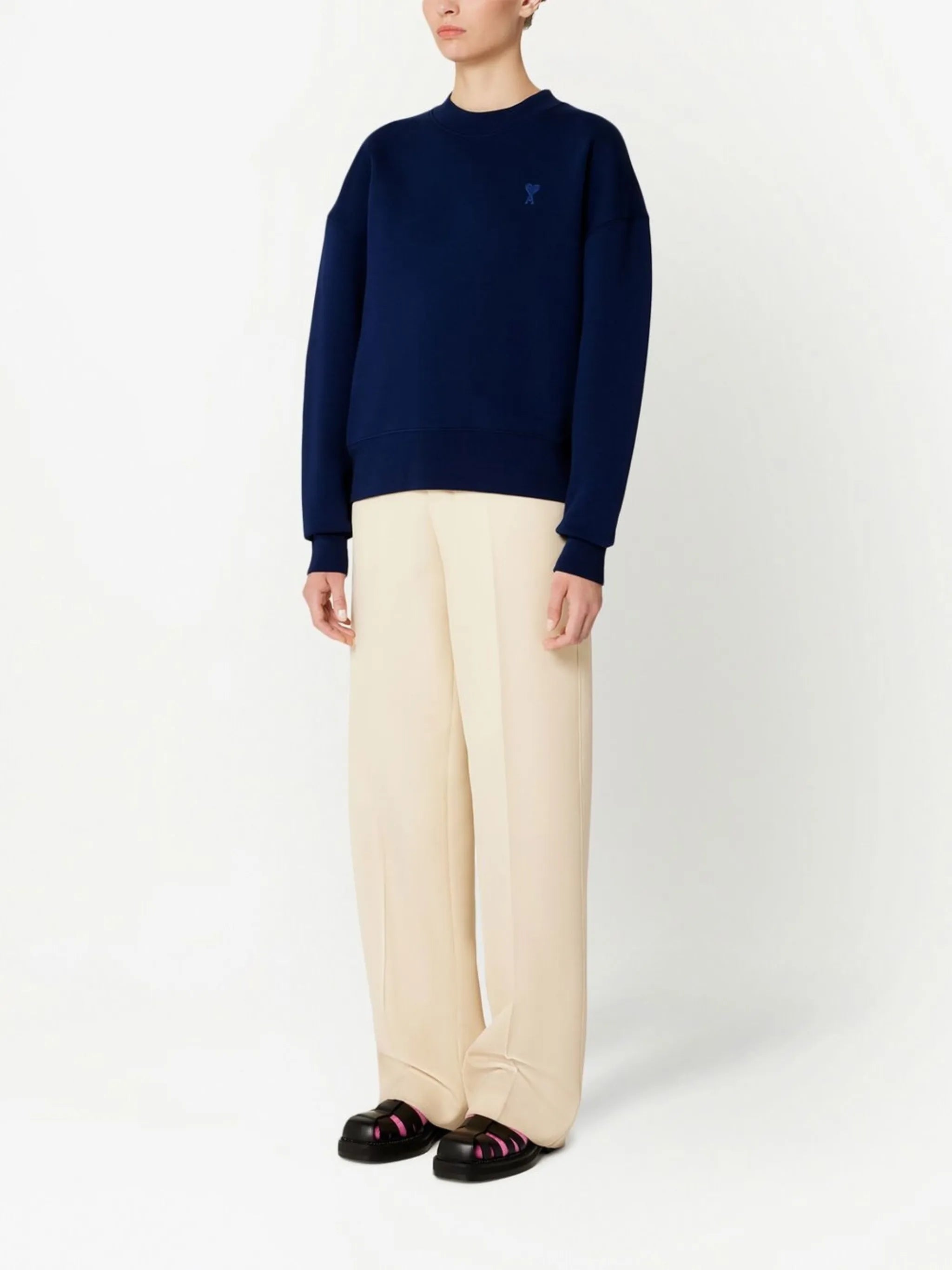 Ami de Coeur embroidered sweatshirt