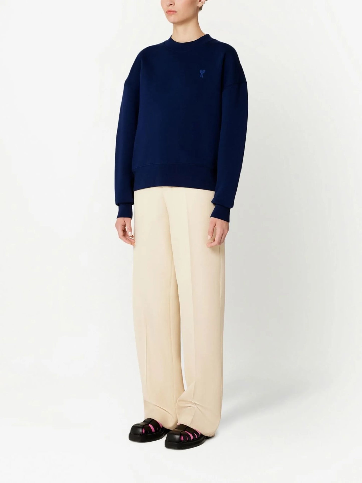Ami de Coeur embroidered sweatshirt