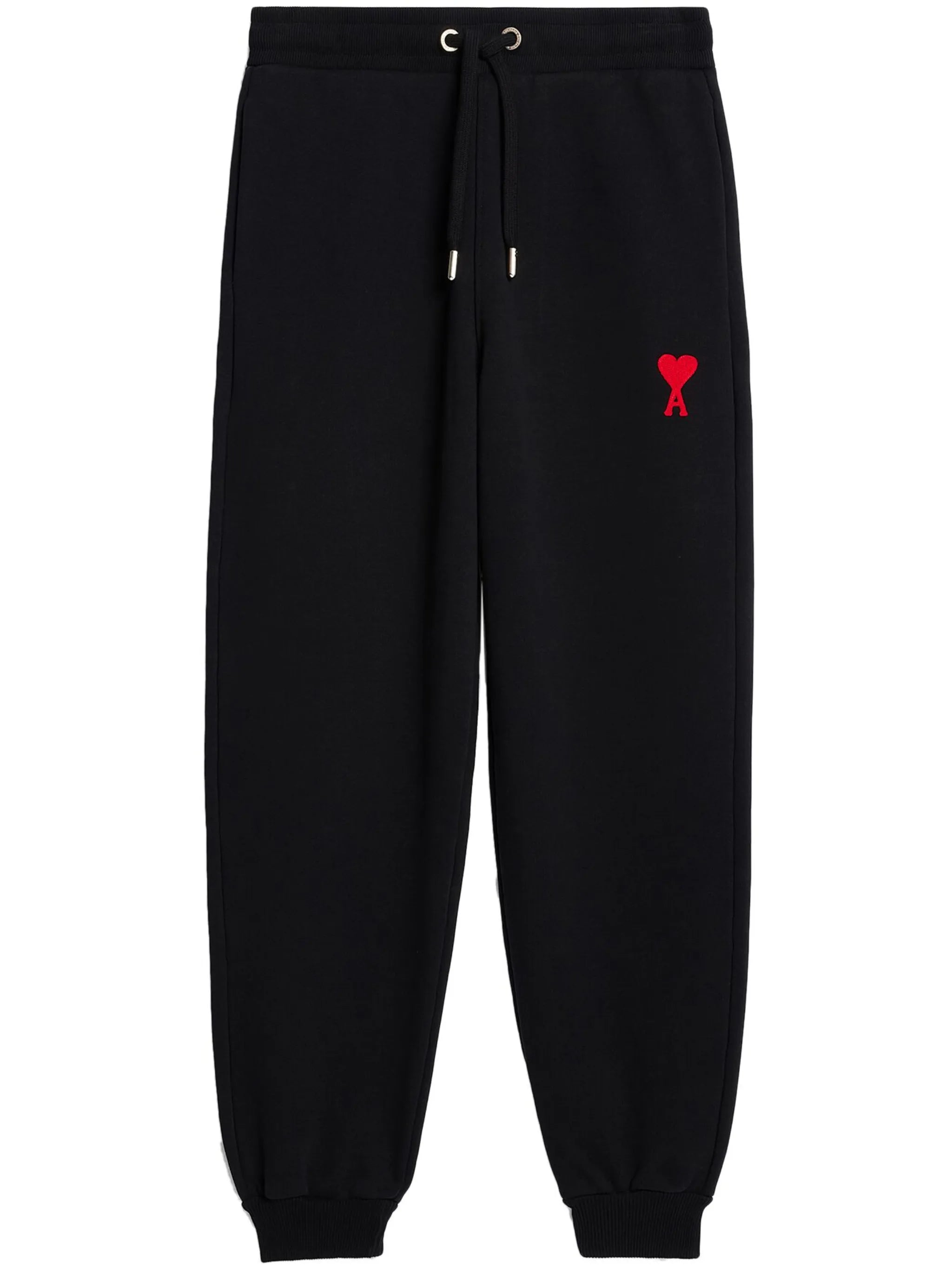 embroidered-logo cotton track pants