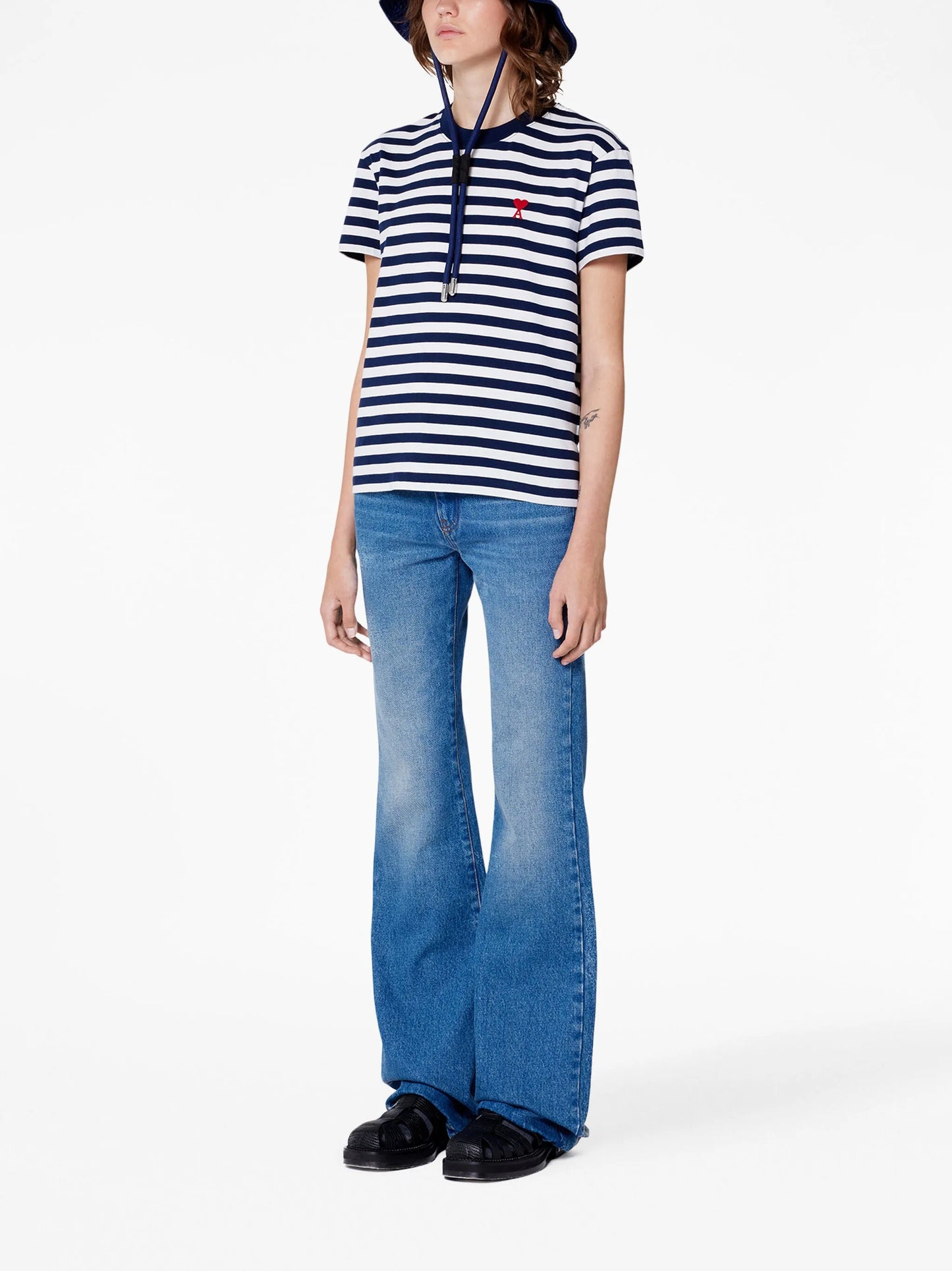 Ami De Coeur striped T-shirt