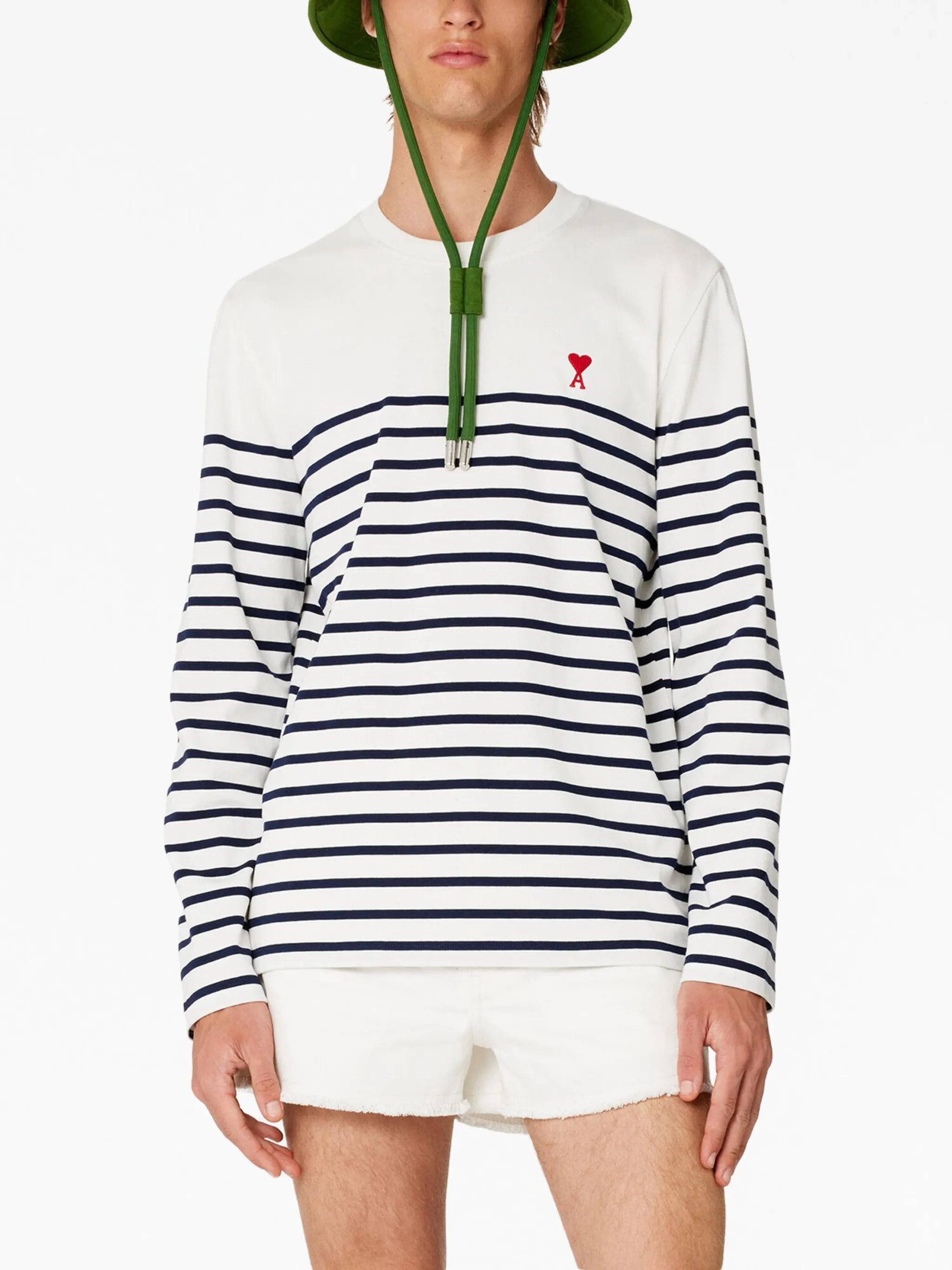 Ami de Coeur Breton-stripe T-shirt