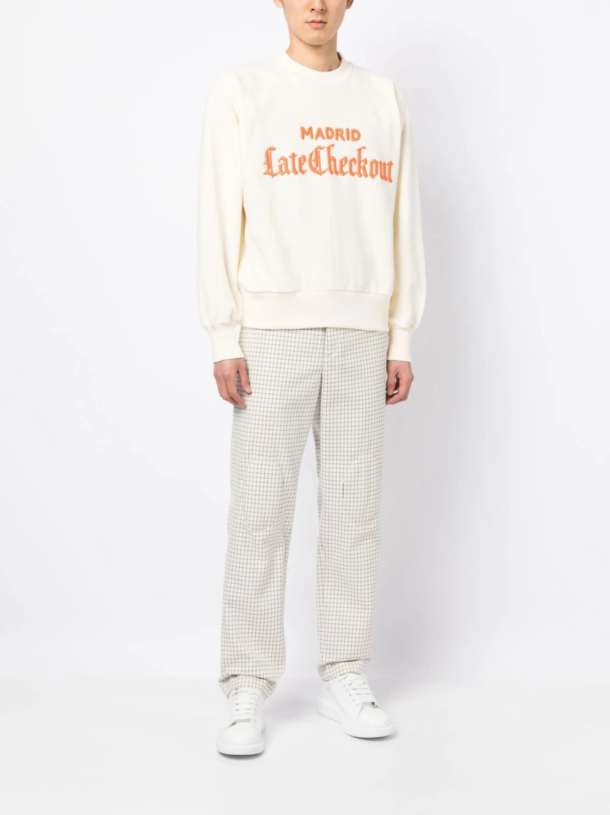 logo-patch sweatshirt