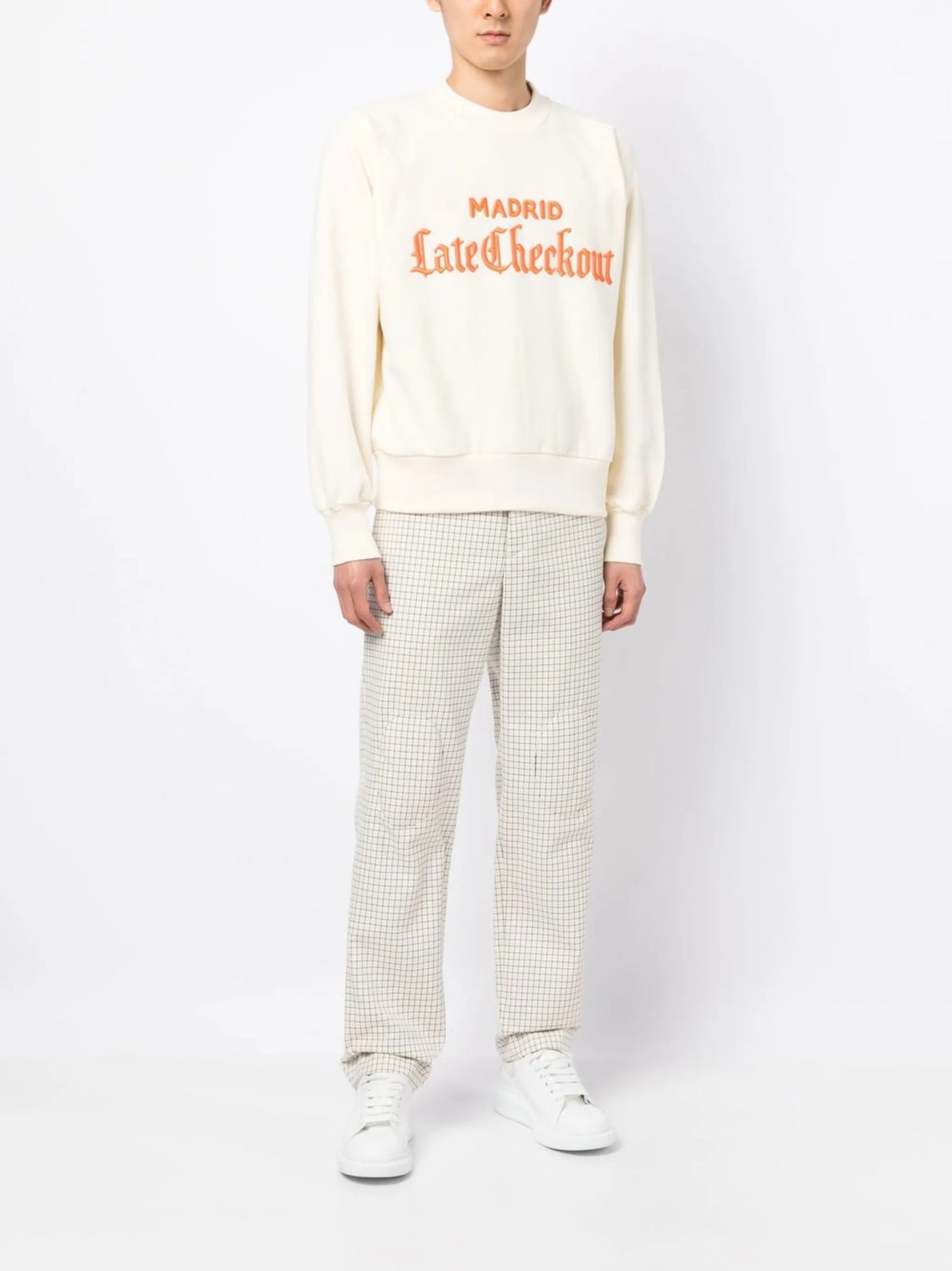 logo-patch sweatshirt