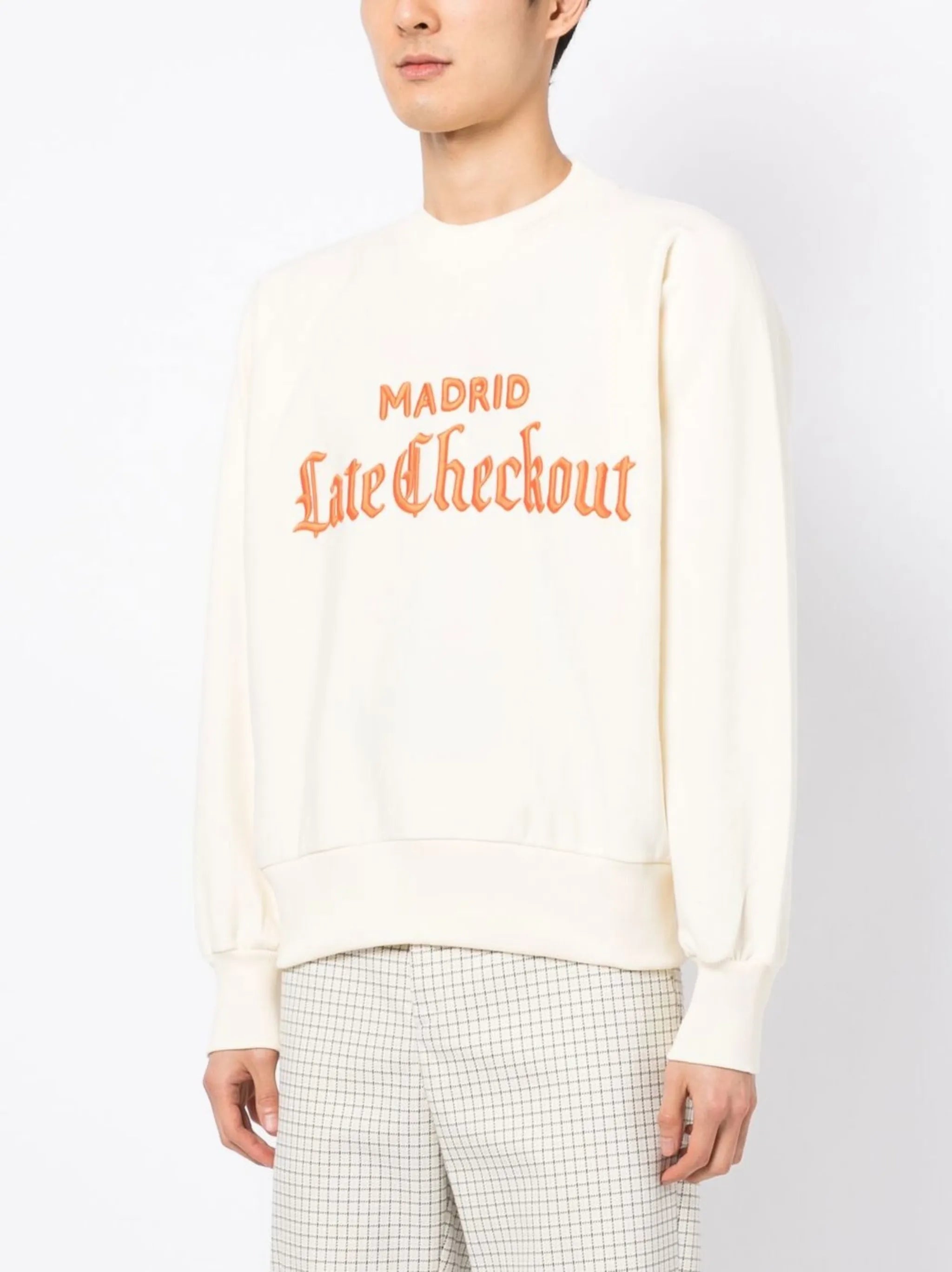 logo-patch sweatshirt