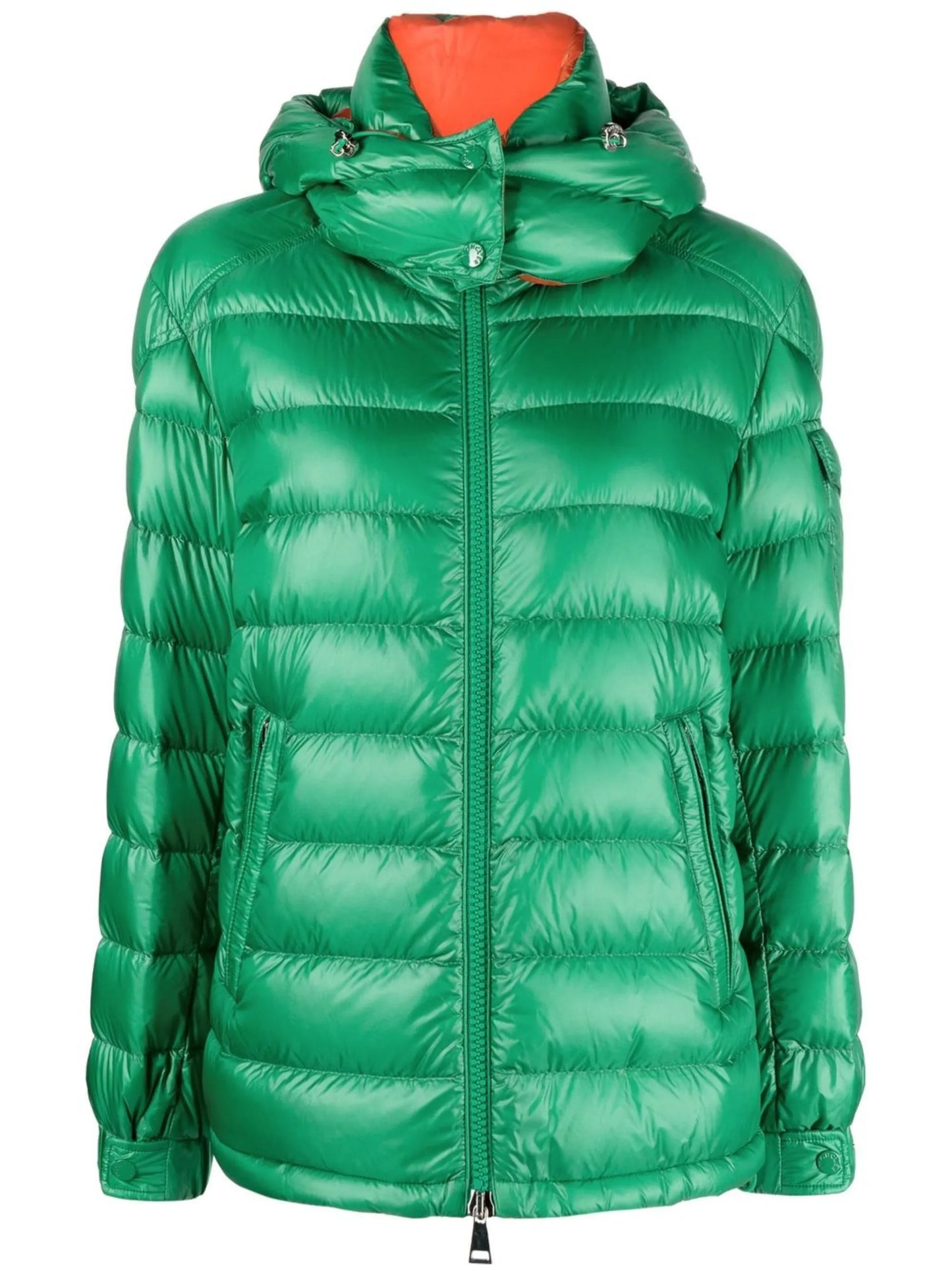 Green Dalles Hooded Quilted Jacket