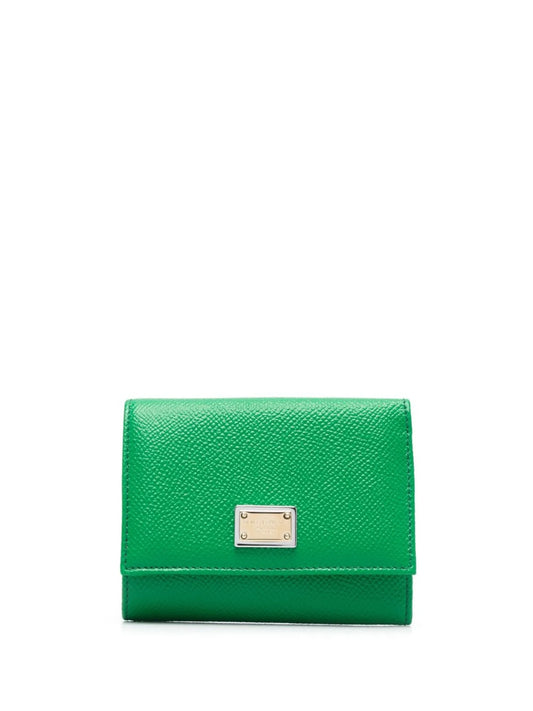 logo-plaque compact wallet