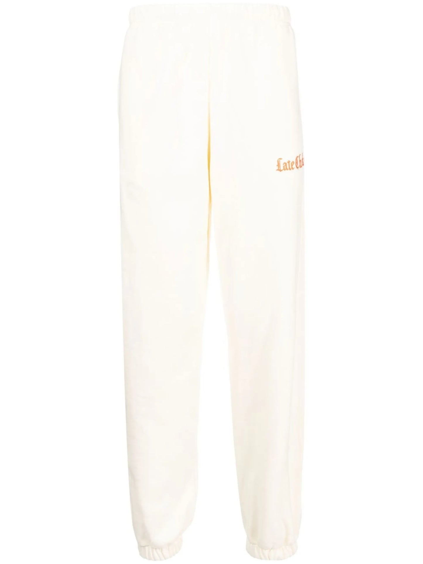 logo-embroidered tapered sweatpants