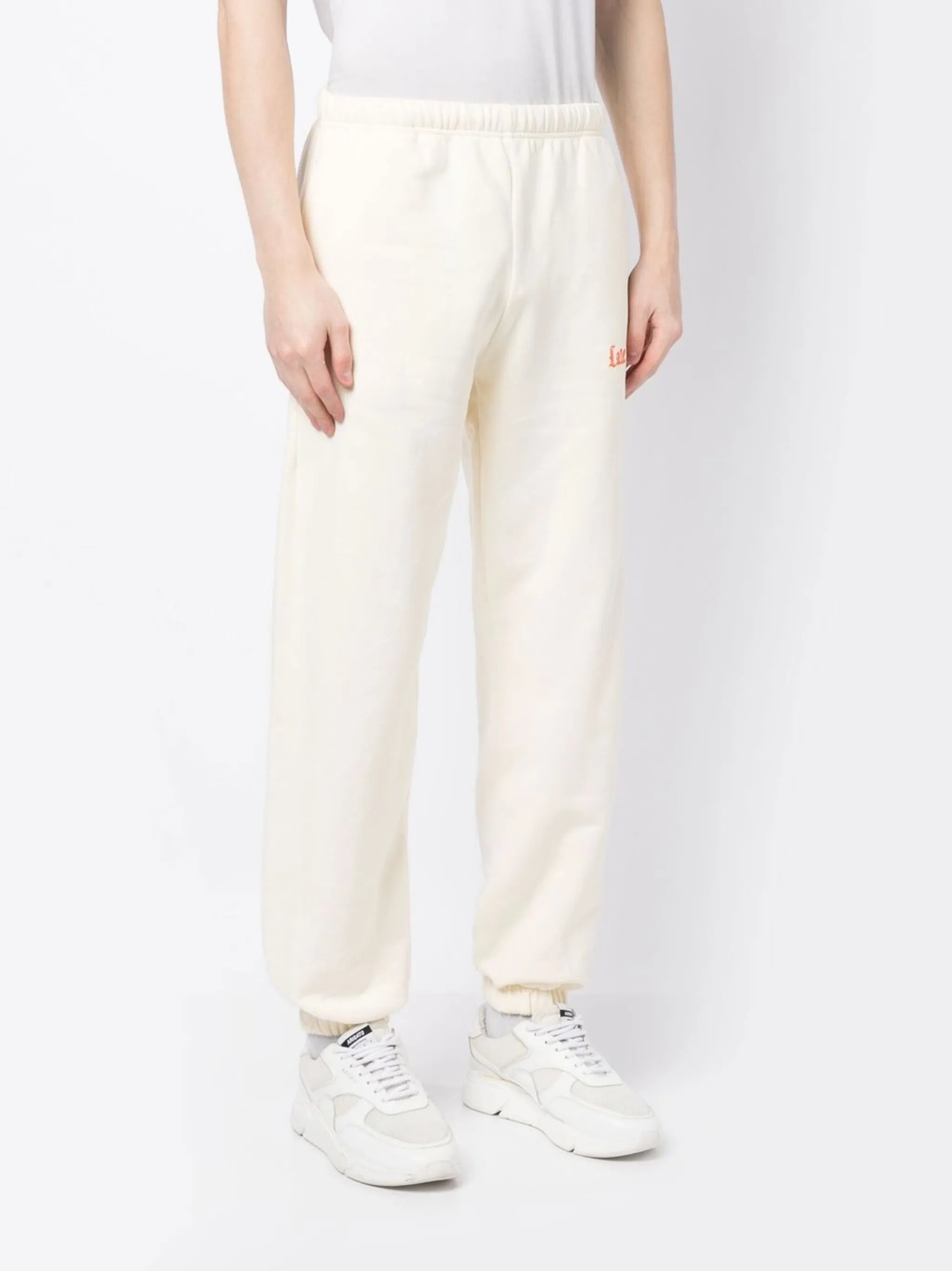 logo-embroidered tapered sweatpants