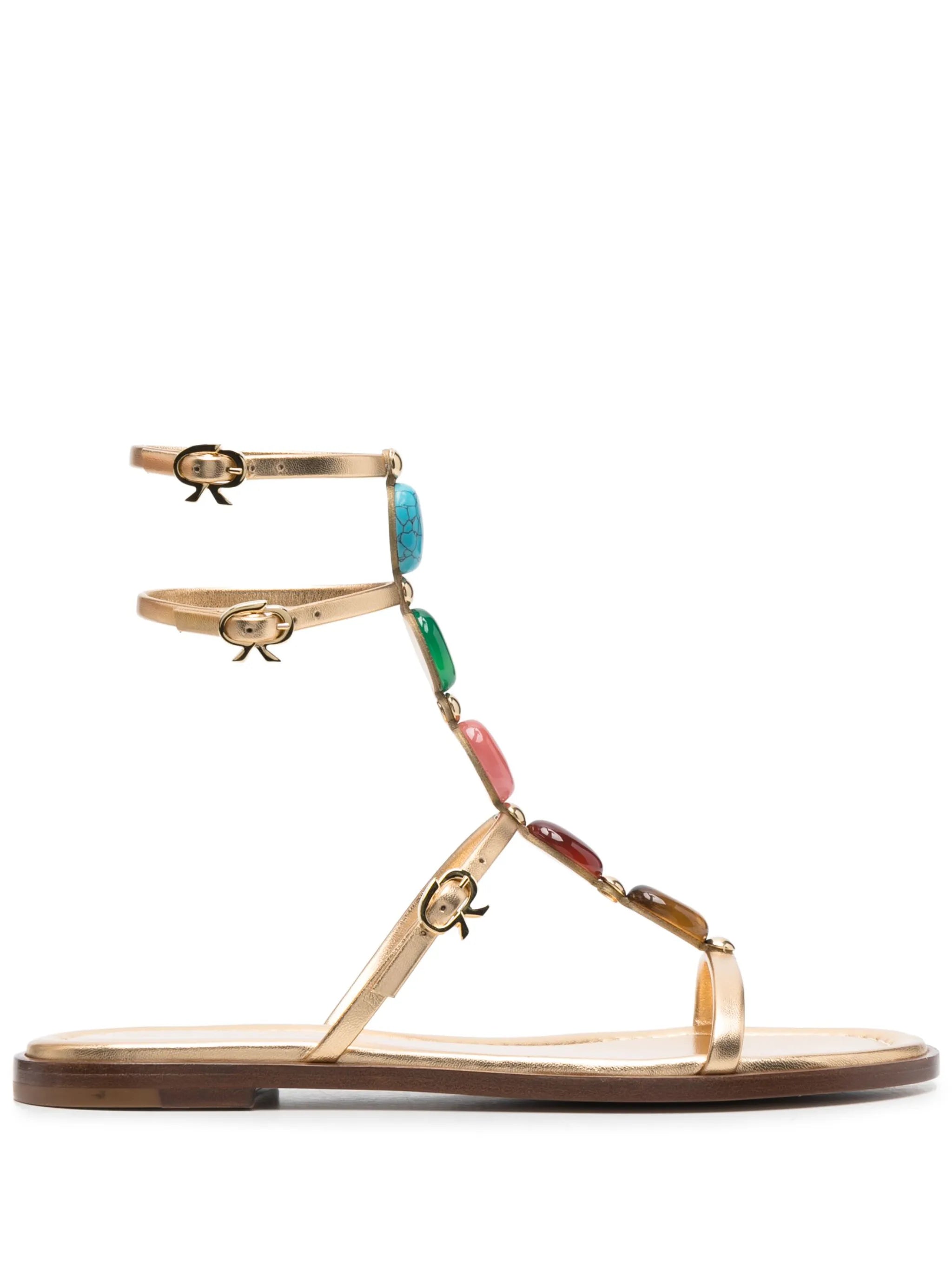 Shanti 05 flat gladiator sandals