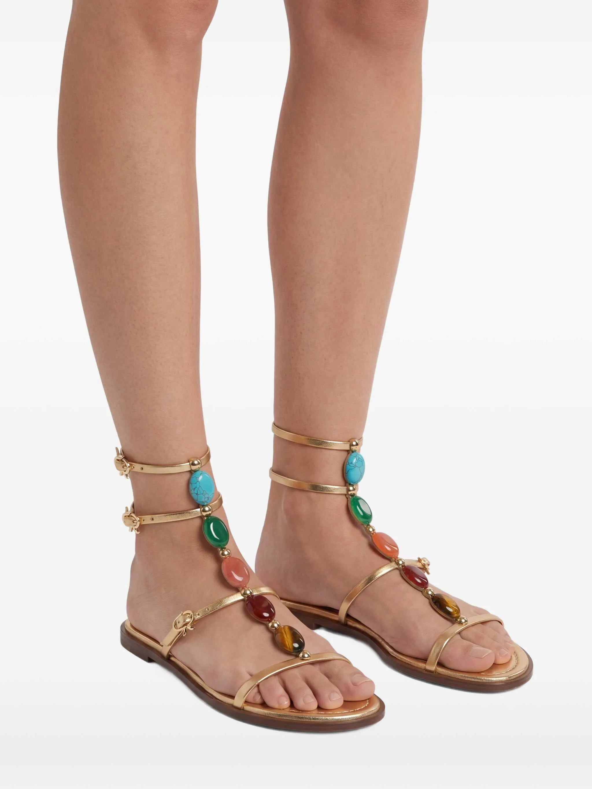 Shanti 05 flat gladiator sandals